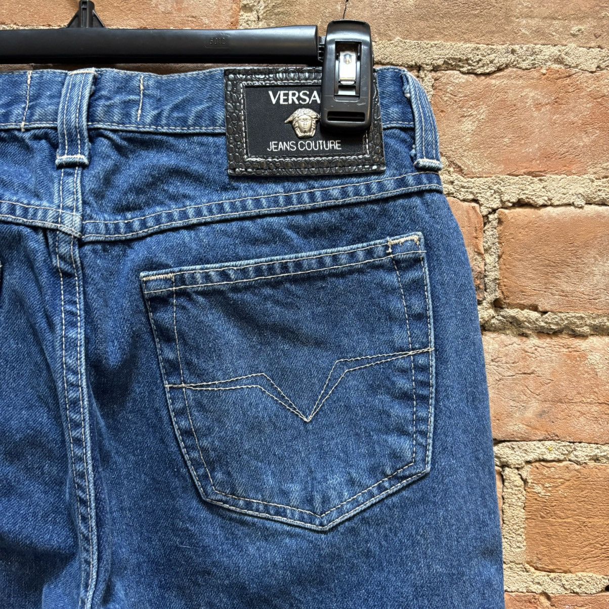 Versace × Vintage $400 Vintage 90s Versace Jeans Size 28" / US 6 / IT 42 - 6 Thumbnail