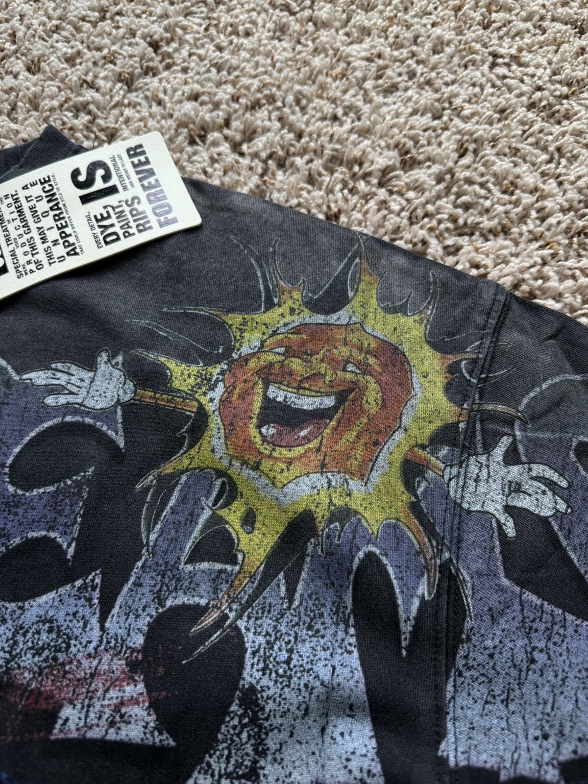 Vale Vale Forever Fury Big Tee Black Valley Dreams Size US XL / EU 56 / 4 - 6 Thumbnail