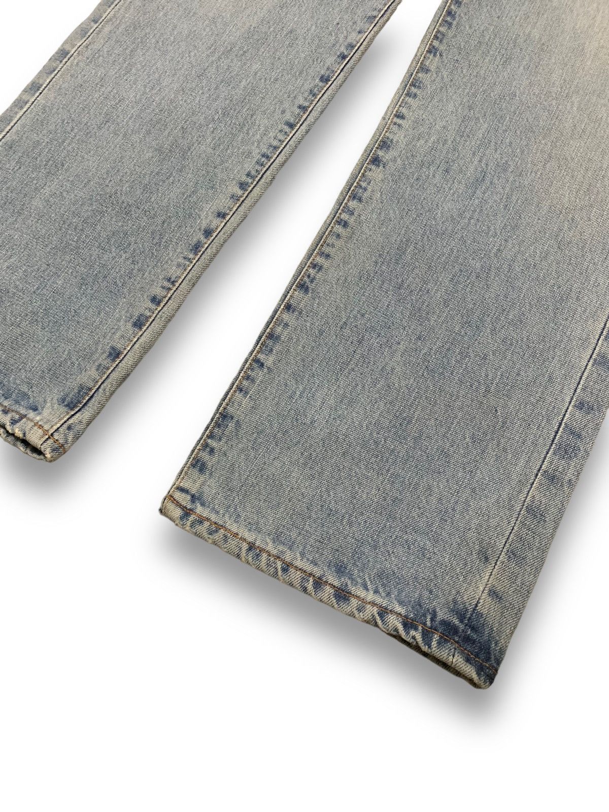Japanese Brand Vintage 90s Bobson Selvedge Button Fly Loose Straight Jeans Size US 29 - 12 Thumbnail