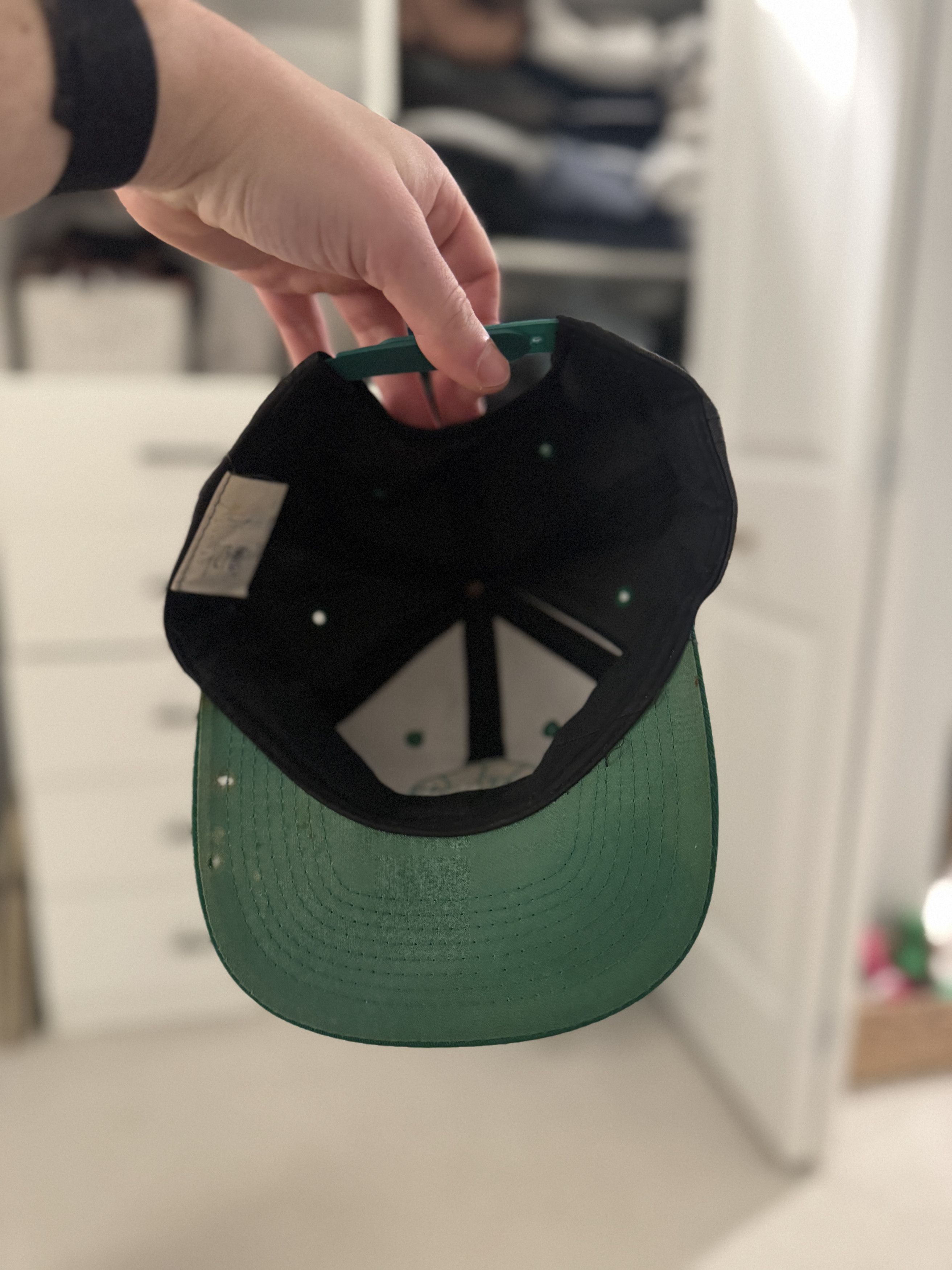 Vintage *VINTAGE* Seattle Supersonics Sonics Logo NBA Snapback Hat Size ONE SIZE - 5 Thumbnail