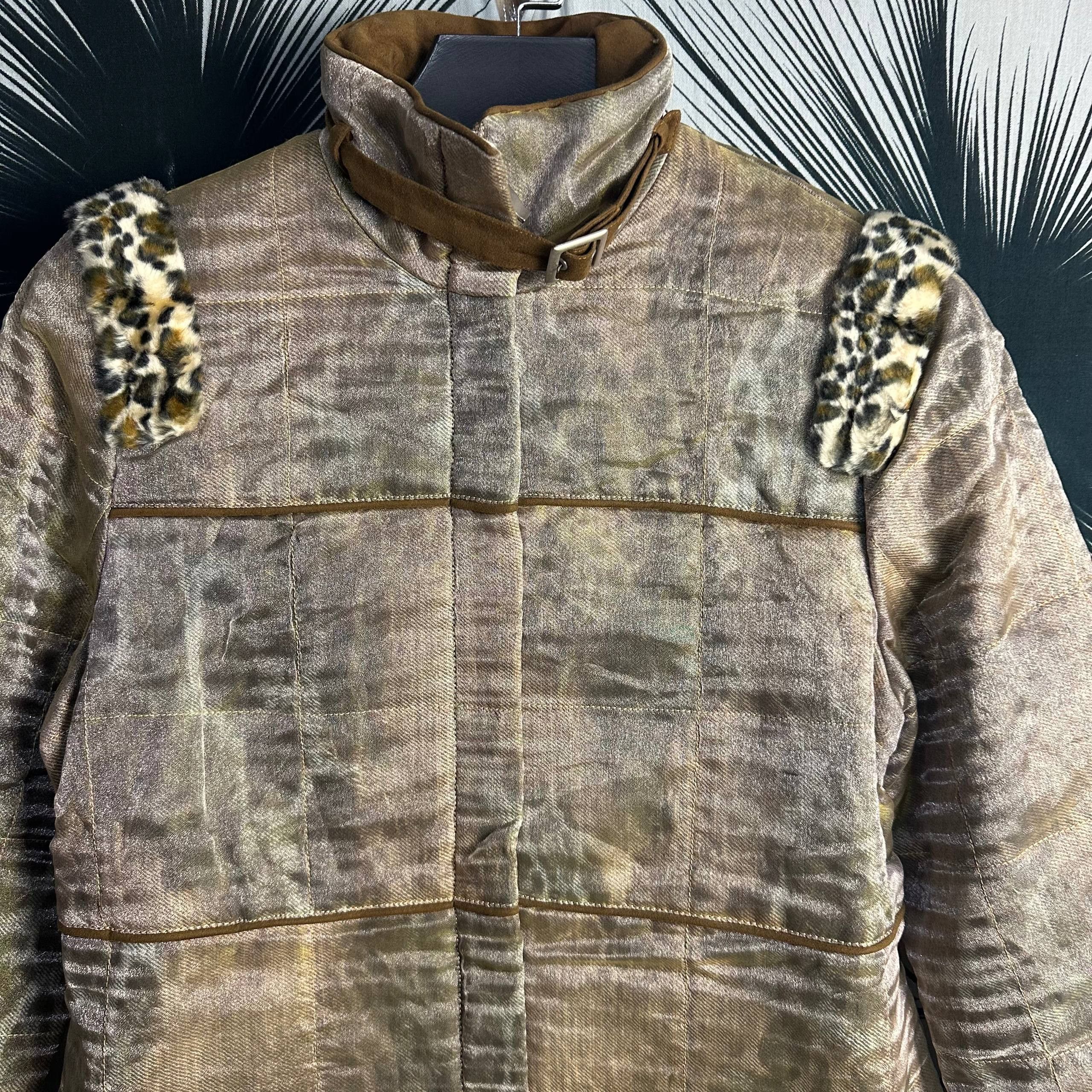 Lemaire Paul Lemaire Patchwork Leopard Tapestry Buckle Jacket Size US M / EU 48-50 / 2 - 3 Thumbnail