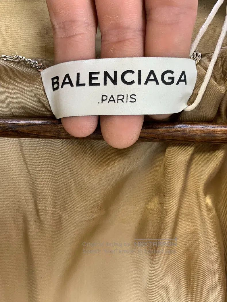 Balenciaga Balenciaga Hooded Long Sleeve Jacket Size XXS / US 00 / IT 34 - 3 Thumbnail