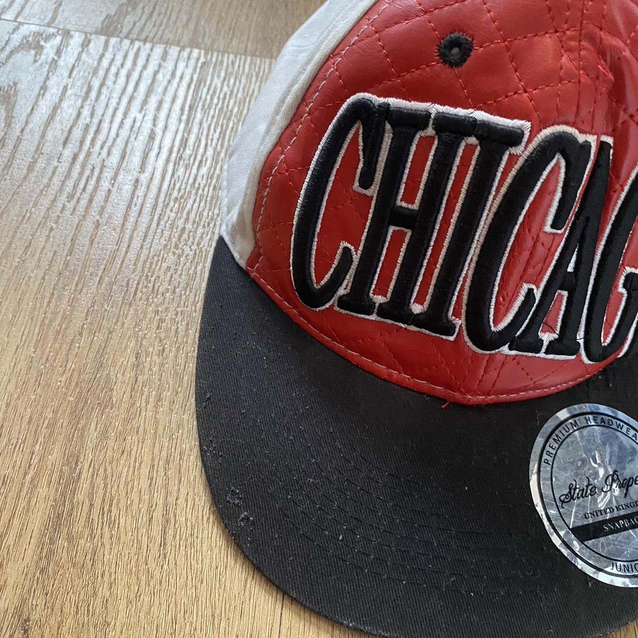 Other Black and red Chicago baseball cap #streetwear NBA Size ONE SIZE - 6 Thumbnail