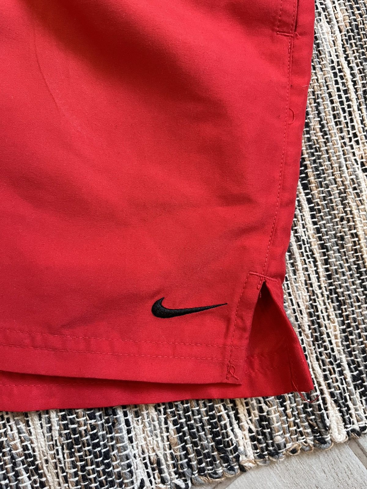 Nike Nike Red Athletic Shorts oversize size XXL Size US 38 / EU 54 - 5 Thumbnail