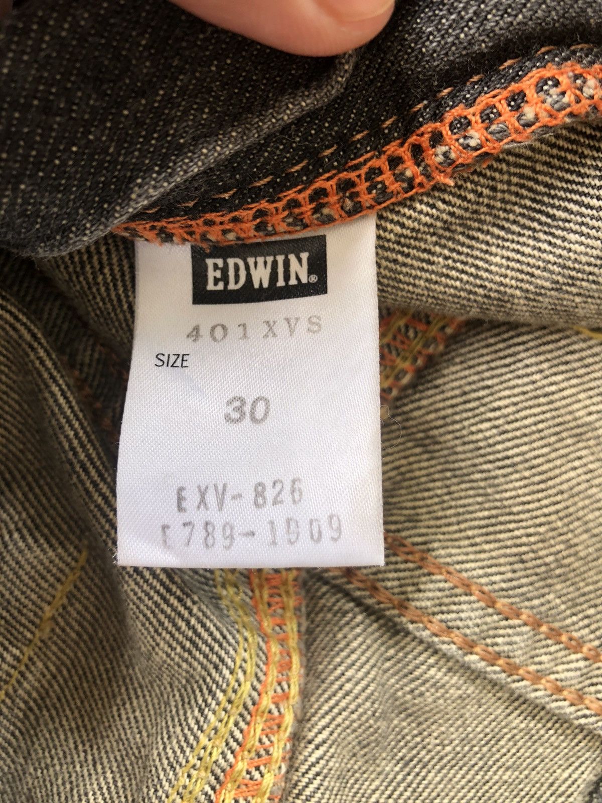 If Six Was Nine Japanese Edwin XV Flared Jeans Distressed buckle back jeans Size US 32 / EU 48 - 19 Thumbnail