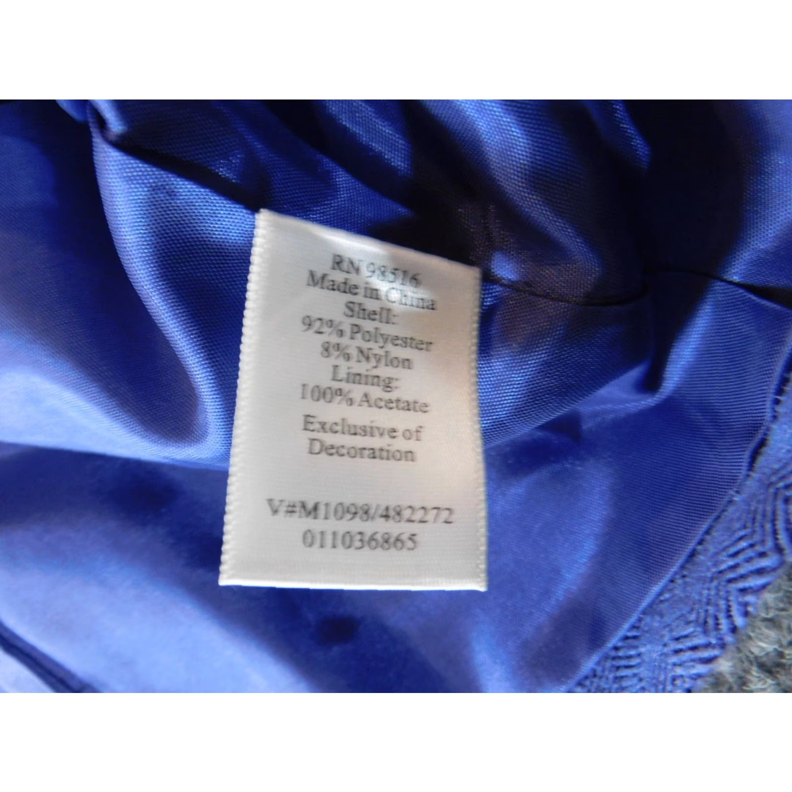 Coldwater Creek VINTAGE Coldwater Creek Jacket Petite 6 Purple Coat Button Shoulder Pad Womens Solid Long Sleeve Mid-Length Fall Spring Pellets? Size M / US 6-8 / IT 42-44 - 6 Thumbnail