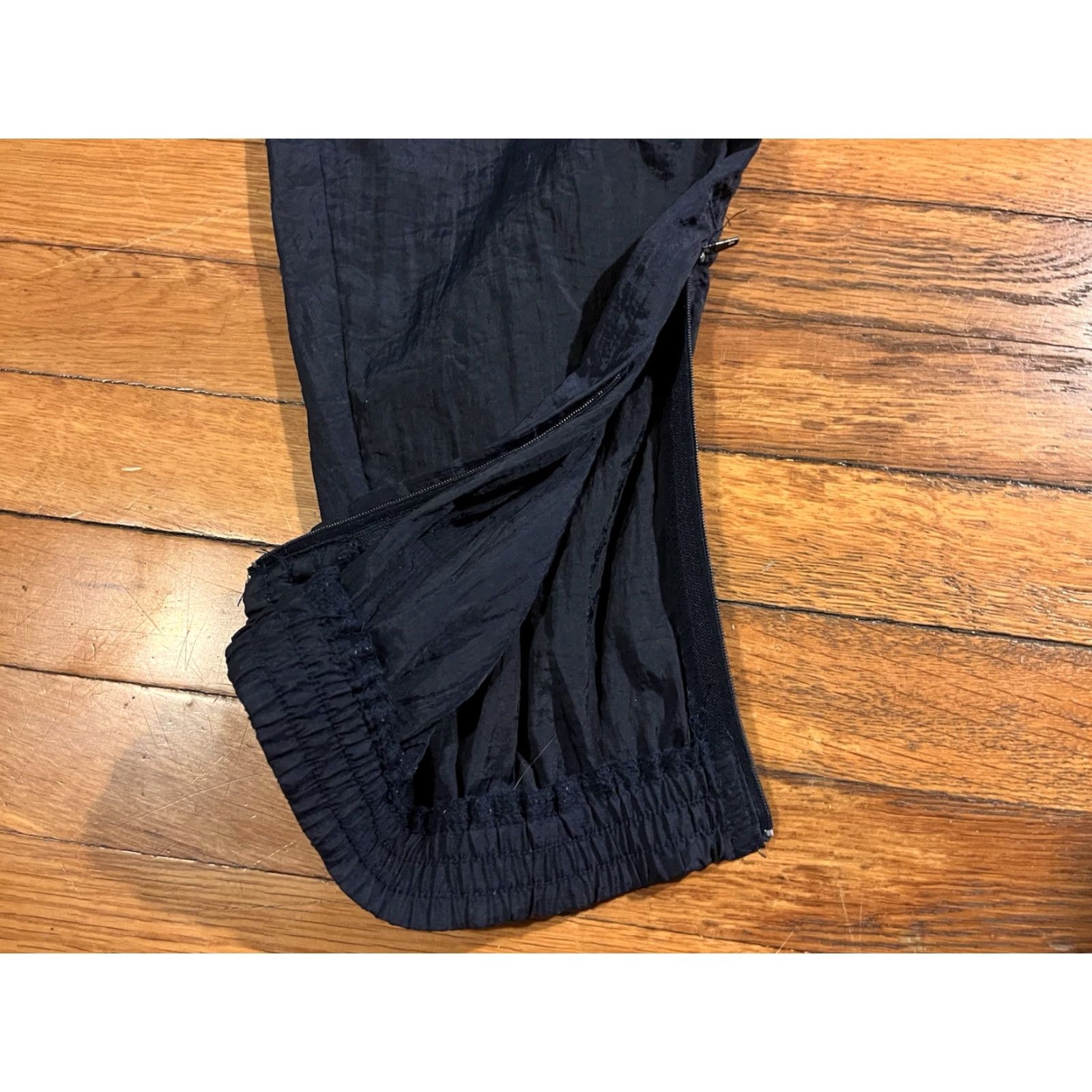 Vintage VINTAGE Skyr Sport Ski Track Pants Men’s Small Navy Blue Nylon Softshell Pants Regular Men Size US 29 - 4 Thumbnail