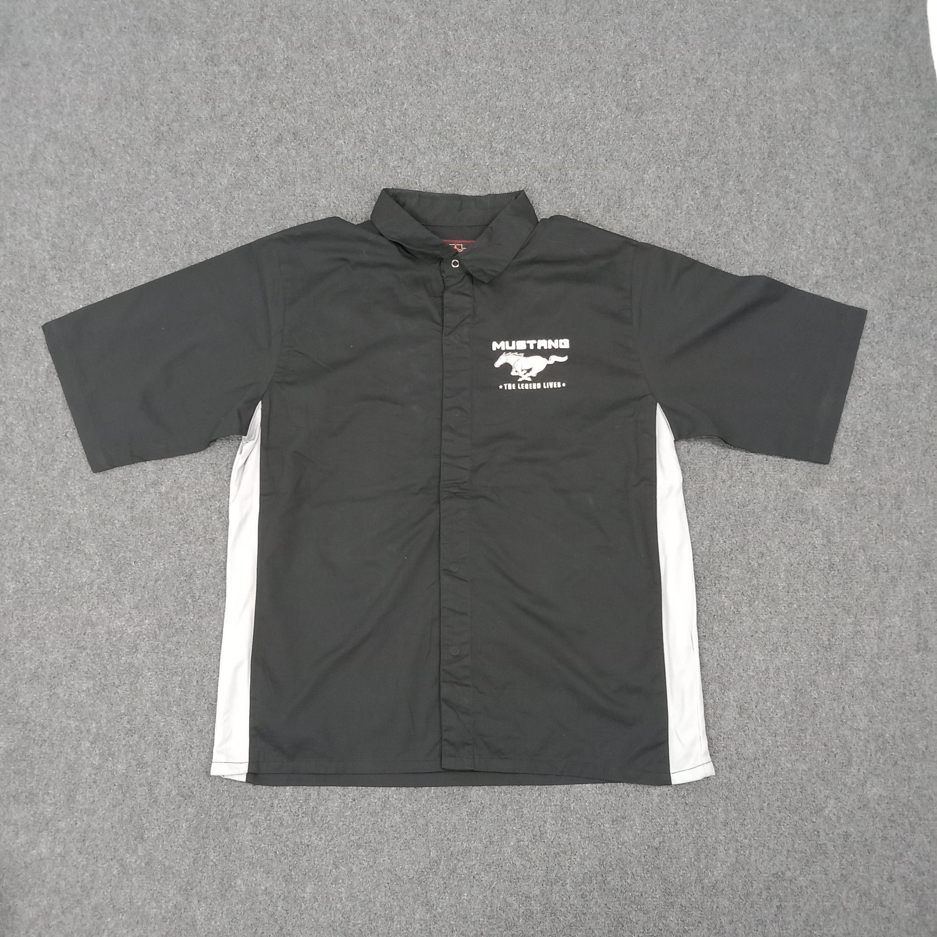 Ford Ford Mustang Racing Supercar Logo Work Shirt C267N11 Size US L / EU 52-54 / 3 - 3 Thumbnail
