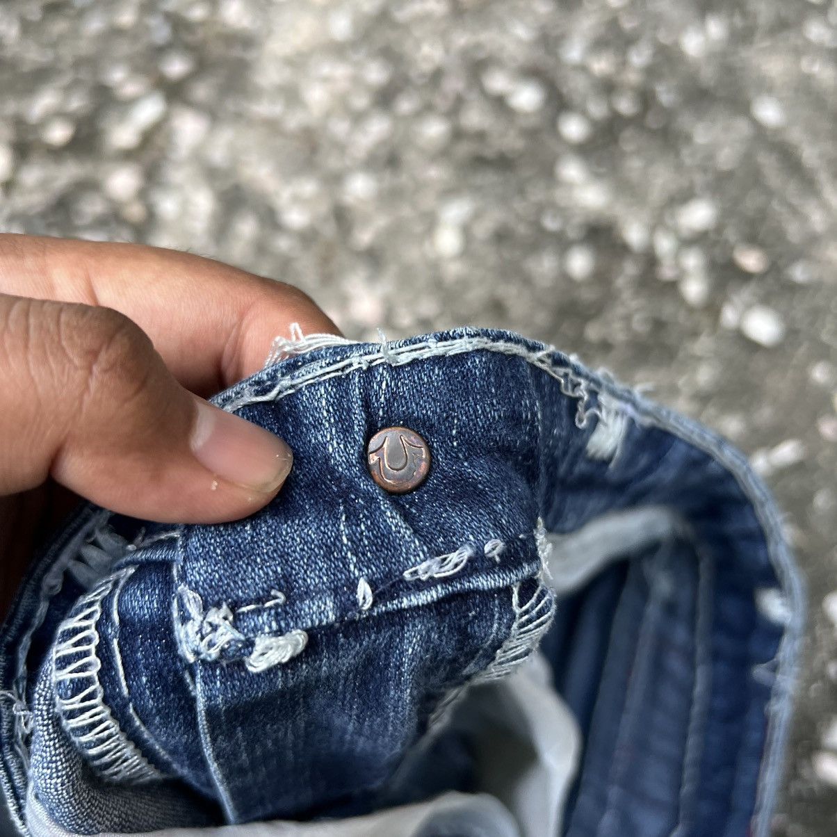 True Religion “TRUE RELIGION” SUPER T JEANS Size 32" / US 10 / IT 46 - 13 Thumbnail
