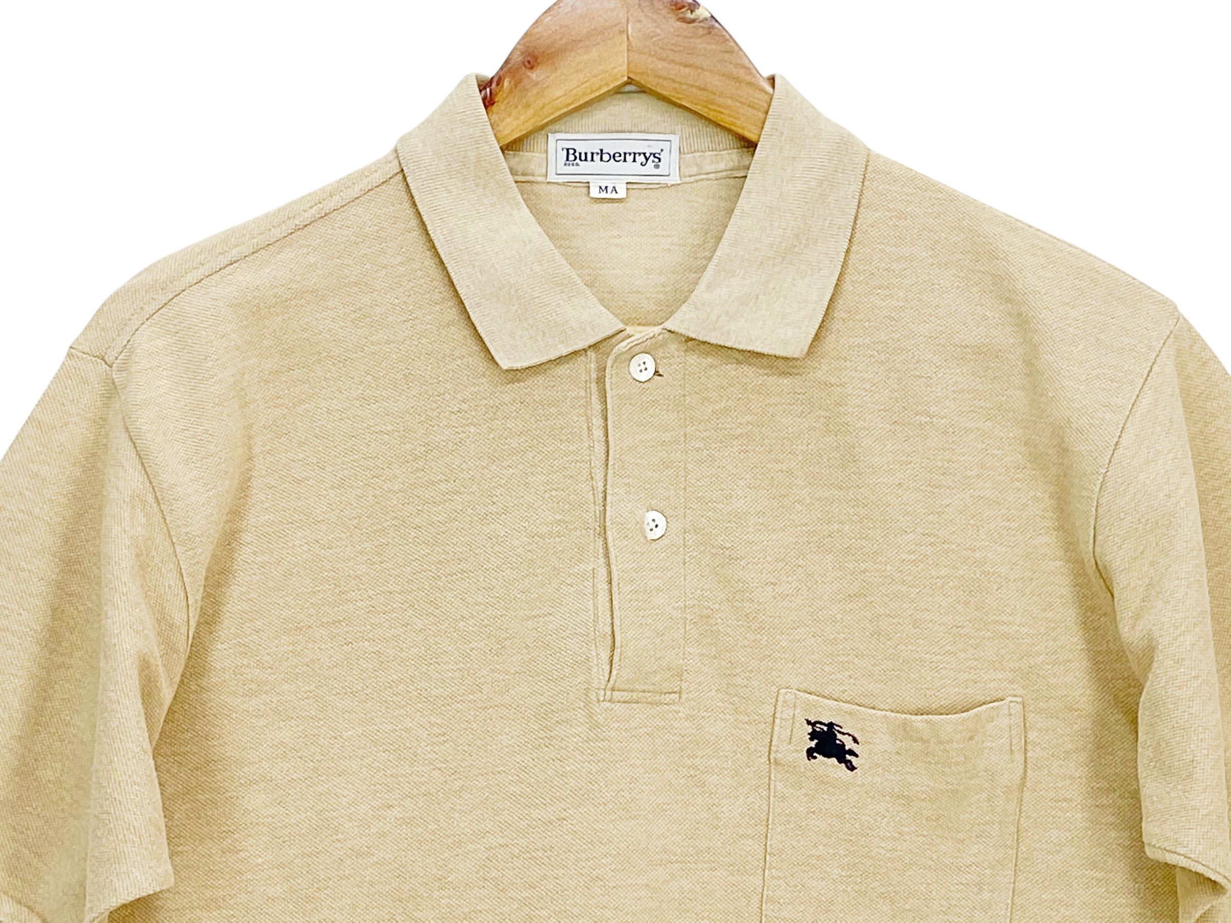 Japanese Brand × Vintage Burberrys of London Short Sleeve Polos Shirt Size S / US 4 / IT 40 - 3 Thumbnail