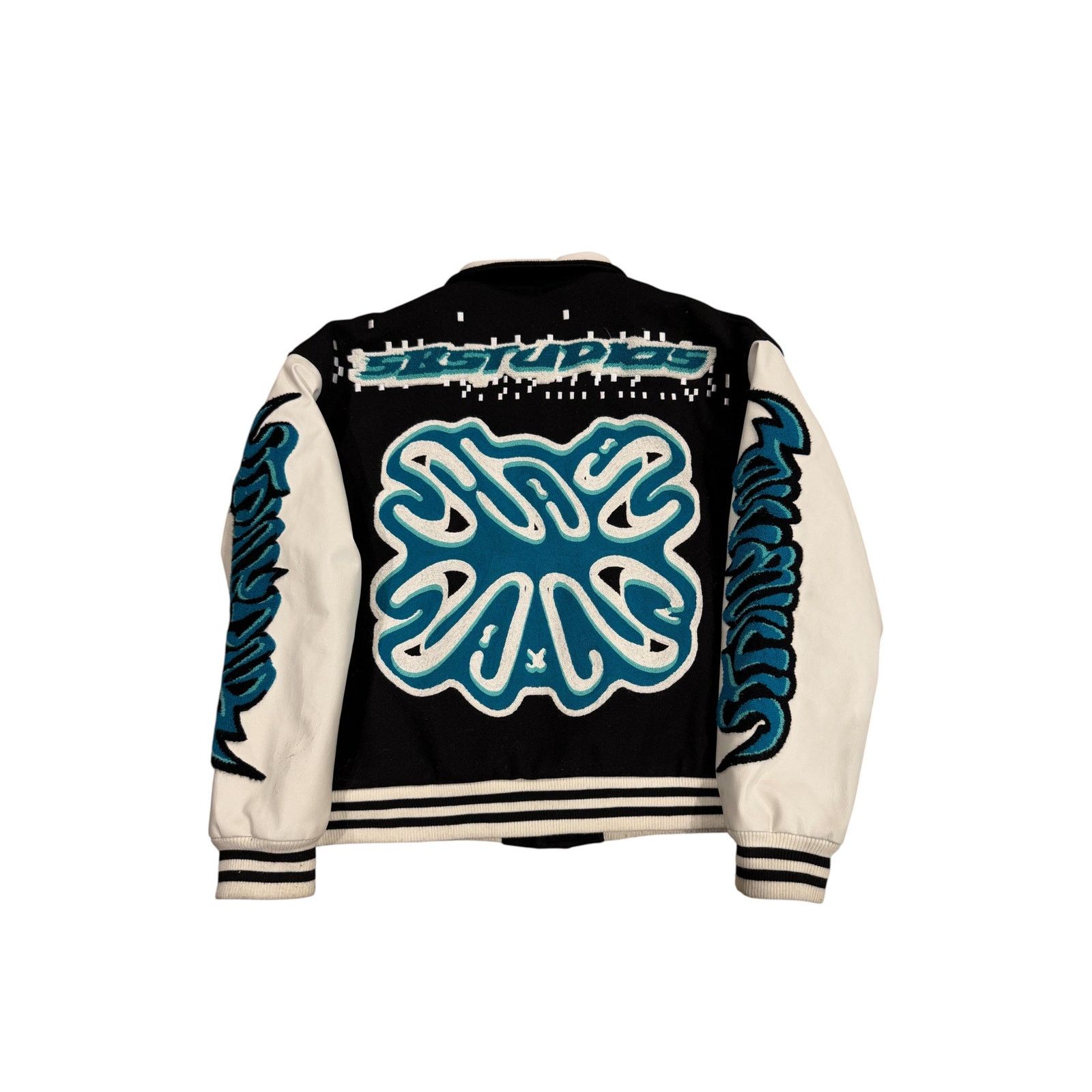 Other SB Studios Black & White Varsity Jacket Size US M / EU 48-50 / 2 - 2 Thumbnail