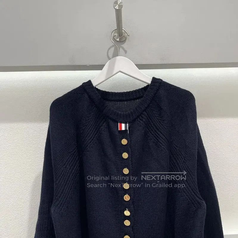 Thom Browne Thom Browne Blue Long Sleeve Pullover Sweater . Size XXS / US 00 / IT 34 - 3 Thumbnail