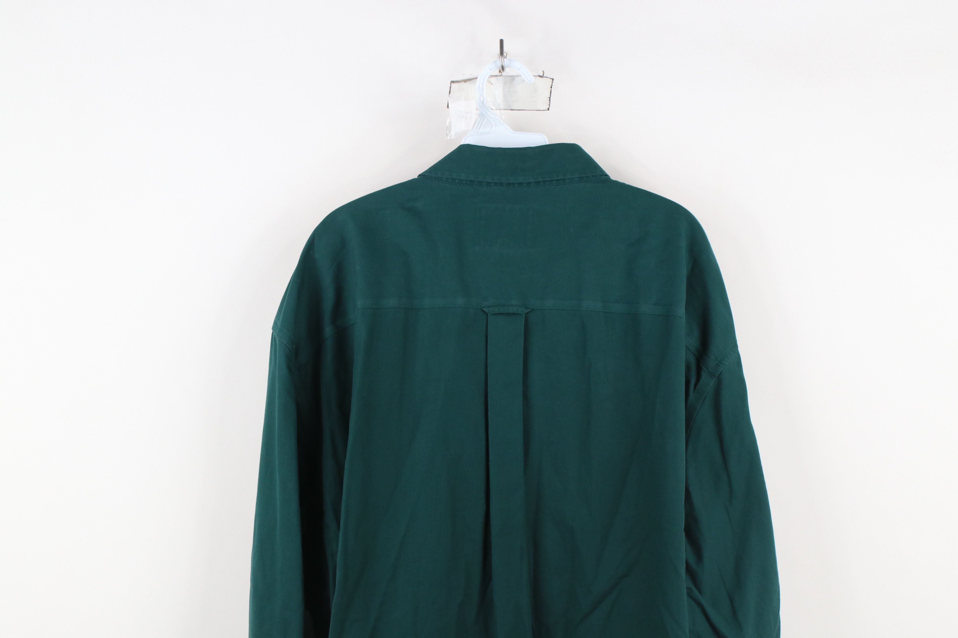 Cabelas × Vintage Vintage Cabelas Long Sleeve Collared Button Down Shirt Green Size US XXL / EU 58 / 5 - 13 Thumbnail