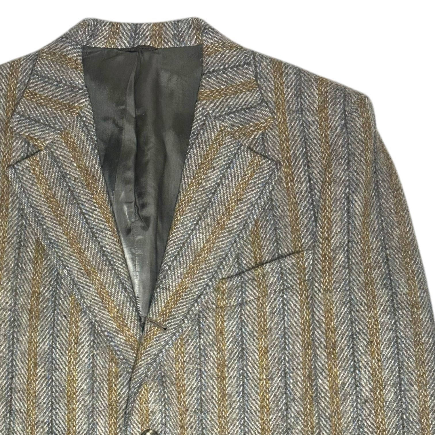 Harris Tweed Vintage Harris Tweed Striped Blazer Sport Coat Men's 42R Size 42R - 1 Thumbnail
