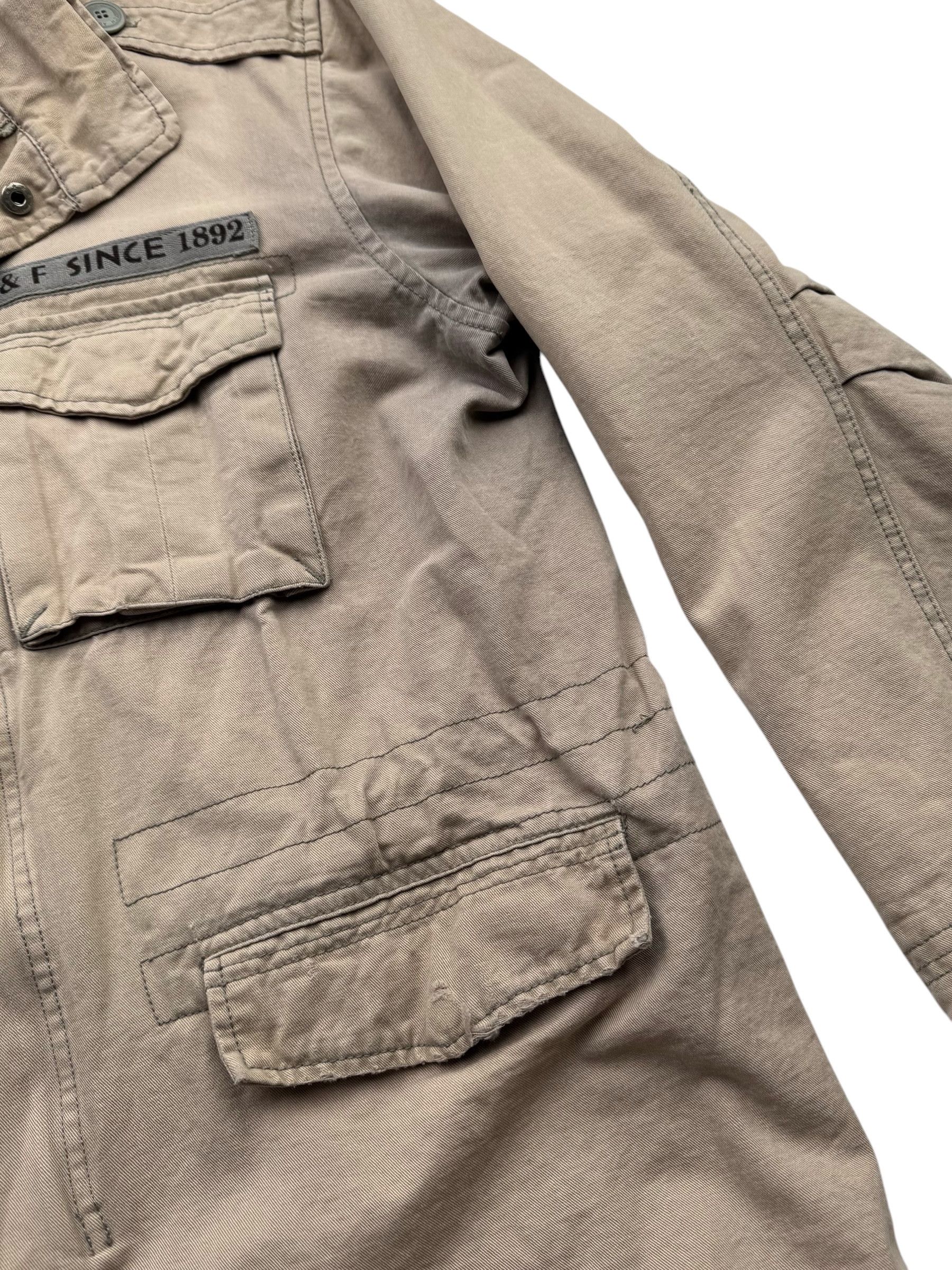 Abercrombie & Fitch Abercrombie&Fitch Vintage Thrashed Jacket W4(V9) Size US M / EU 48-50 / 2 - 4 Thumbnail