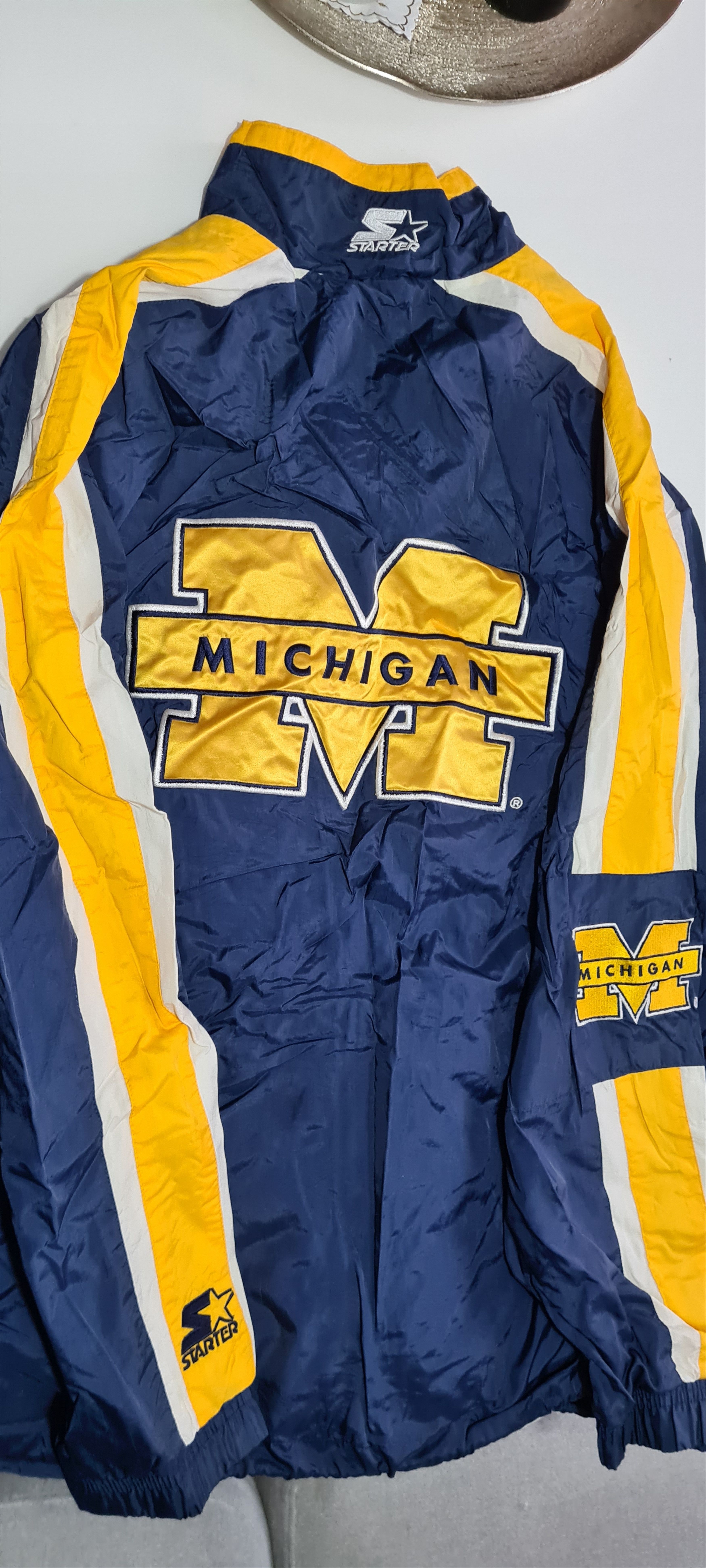 Starter Starter jacket vintage Michigan jacket Size US L / EU 52-54 / 3 - 2 Thumbnail