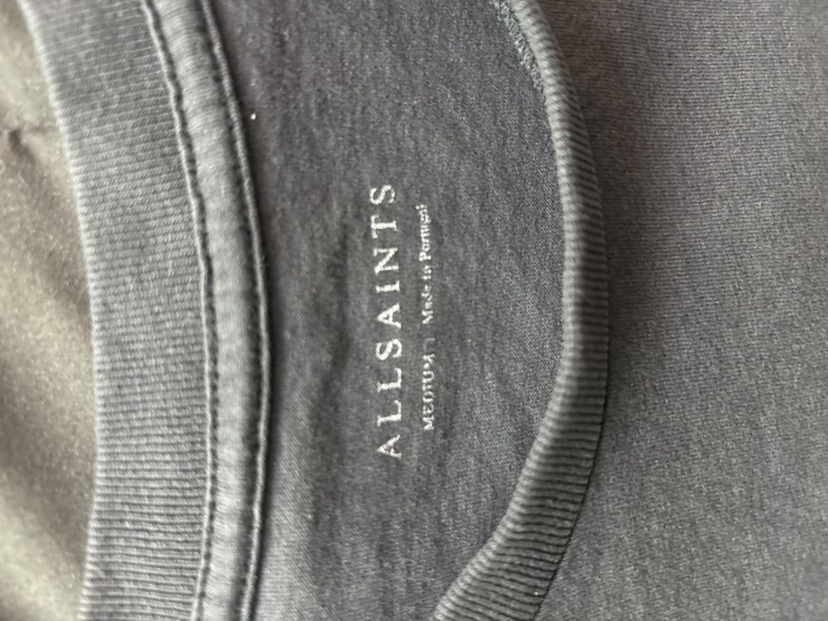Allsaints All Saints Grey Leopard Tee Size US M / EU 48-50 / 2 - 4 Thumbnail