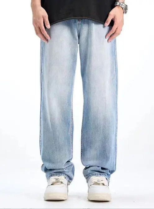 Japanese Brand Yuko Japanese retro simple washed light color ripped jeans Size US 32 / EU 48 - 2 Thumbnail