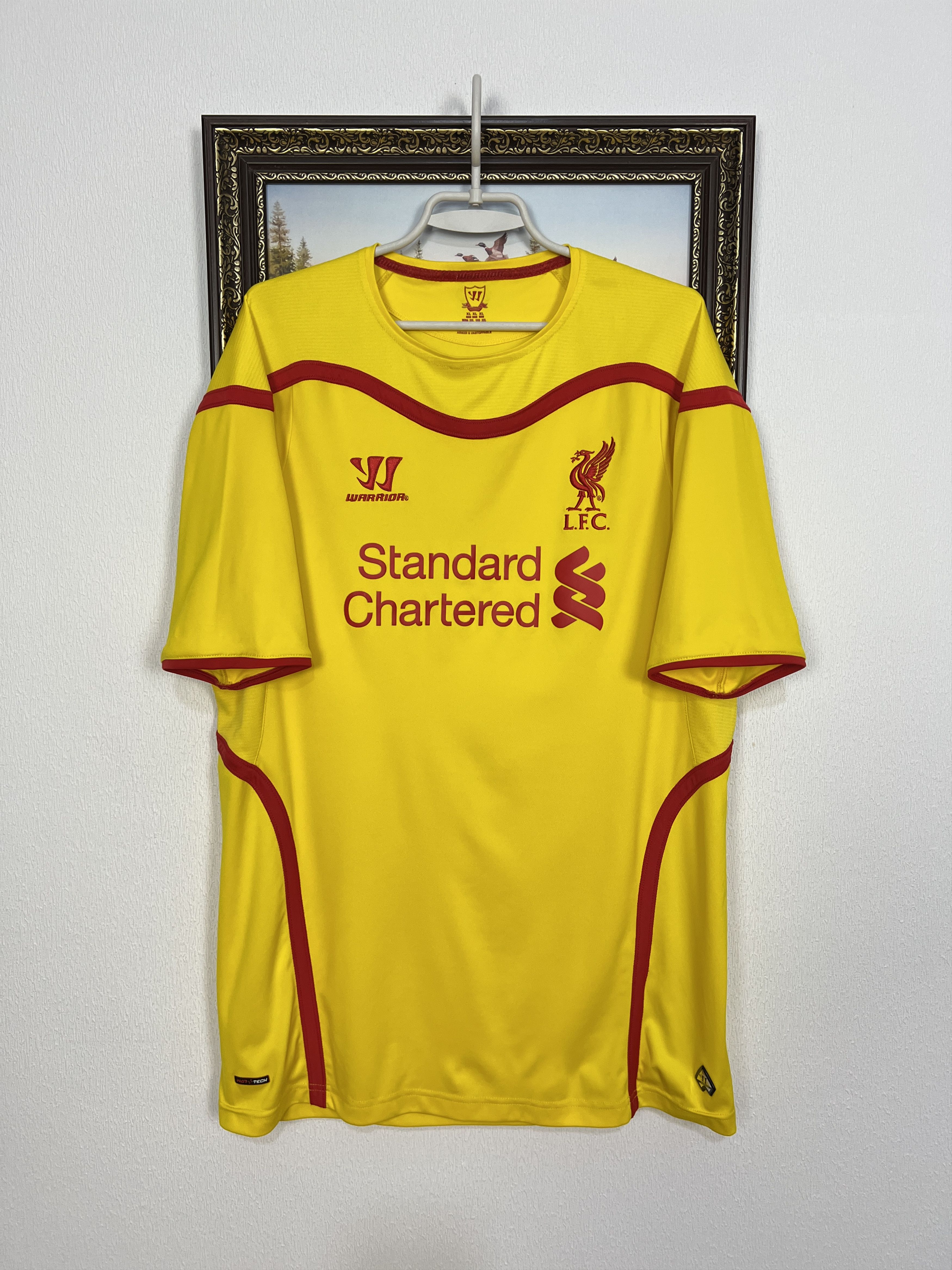 Warrior Liverpool football shirt 2014 Soccer Warrior Jersey Trikot Size US XL / EU 56 / 4 - 1 Thumbnail
