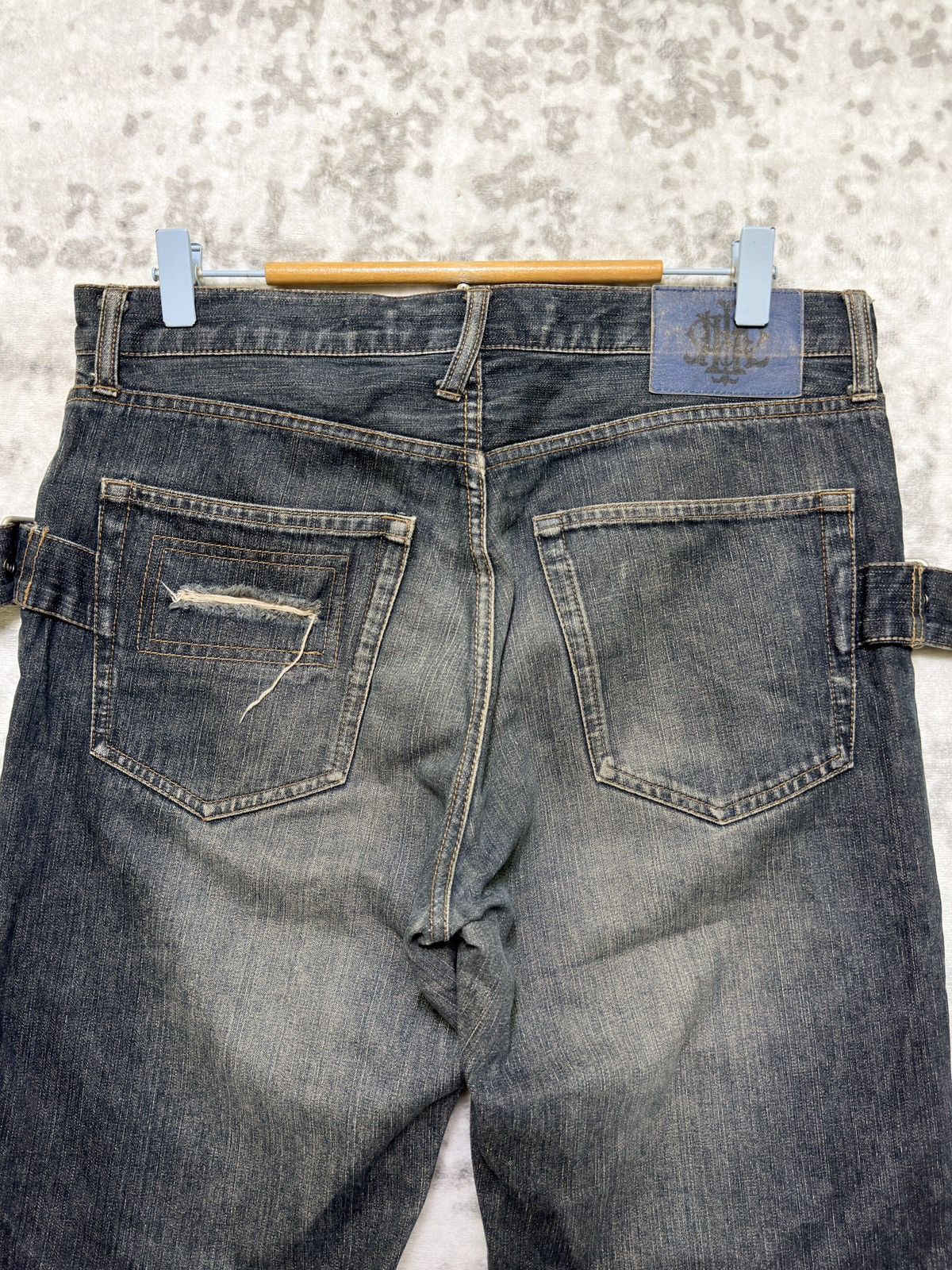 Japanese Brand × Vintage Vintage PPFM Bondage Short Denim Pants Size US 31 - 8 Thumbnail