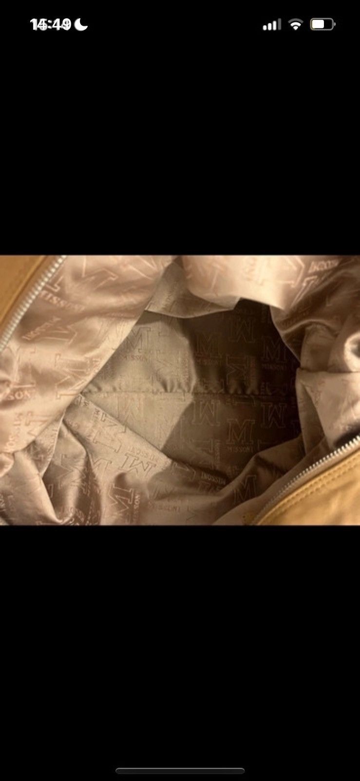 Missoni Missoni Handbag Leather Beige Size ONE SIZE - 7 Thumbnail