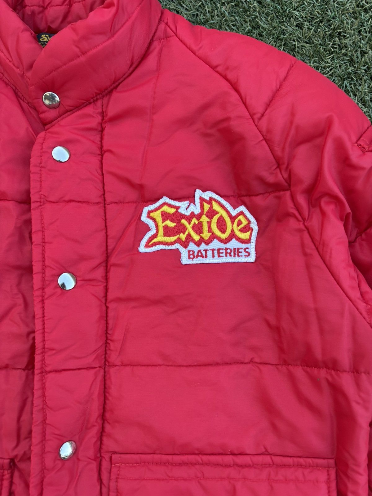 Swingster Vintage 70s Swingster Exide batteries jacket Size US M / EU 48-50 / 2 - 2 Thumbnail