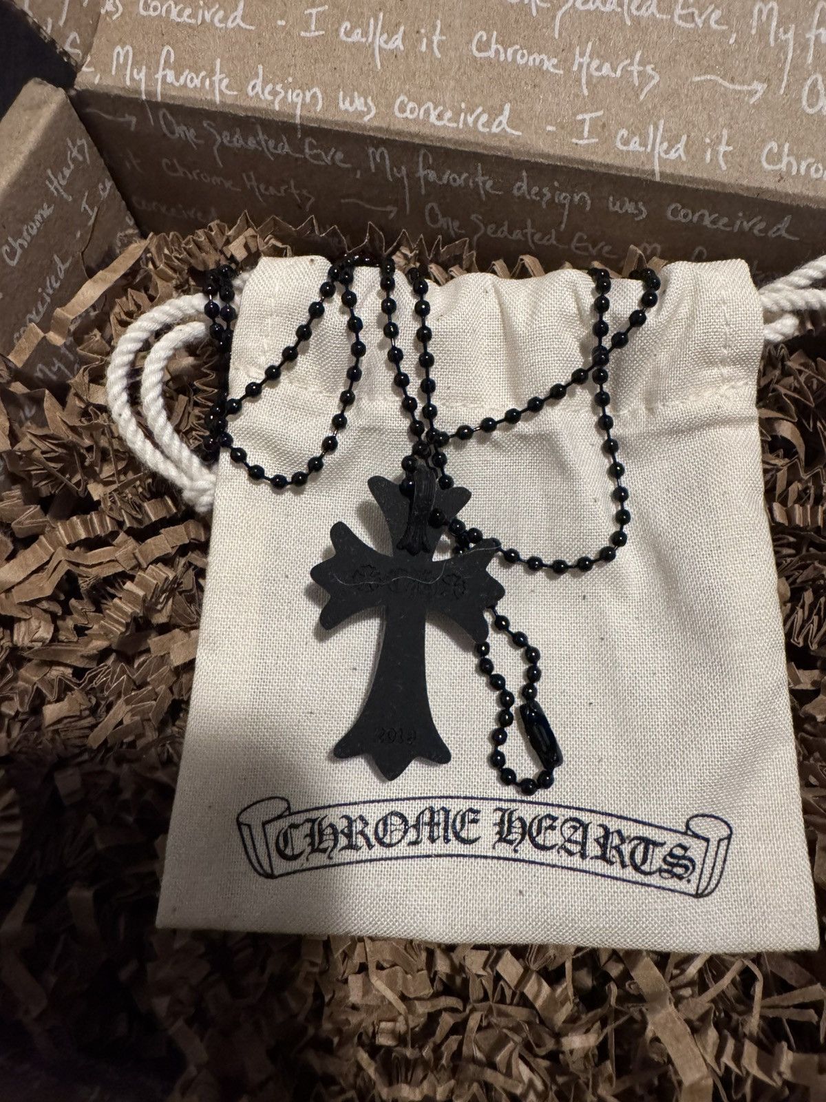 Chrome Hearts Chrome Hearts Silicone CH Cross Black Size ONE SIZE - 3 Thumbnail
