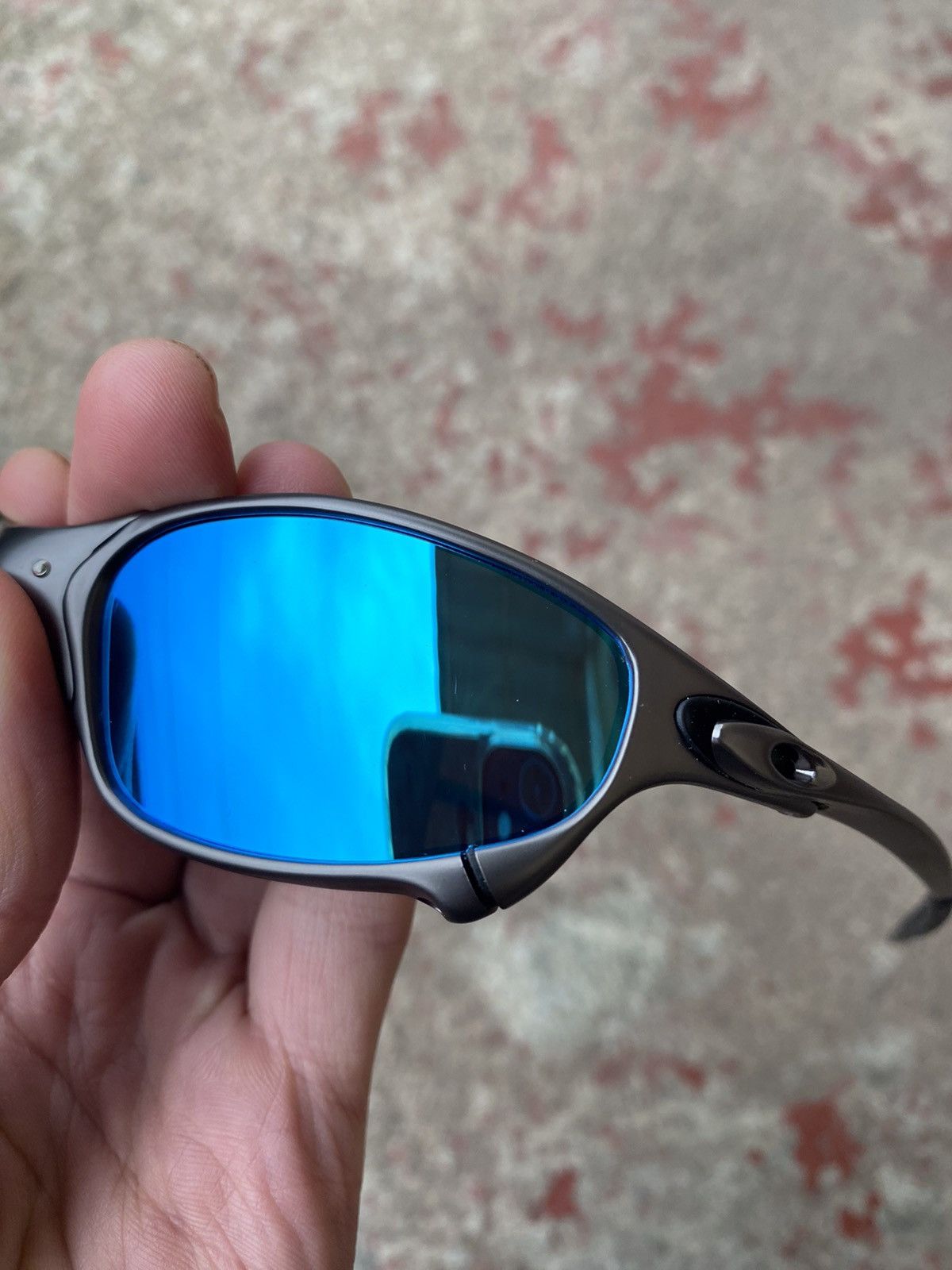 Oakley Vintage Oakley Sunglasses black Metal Gorpcore Y2K | Grailed