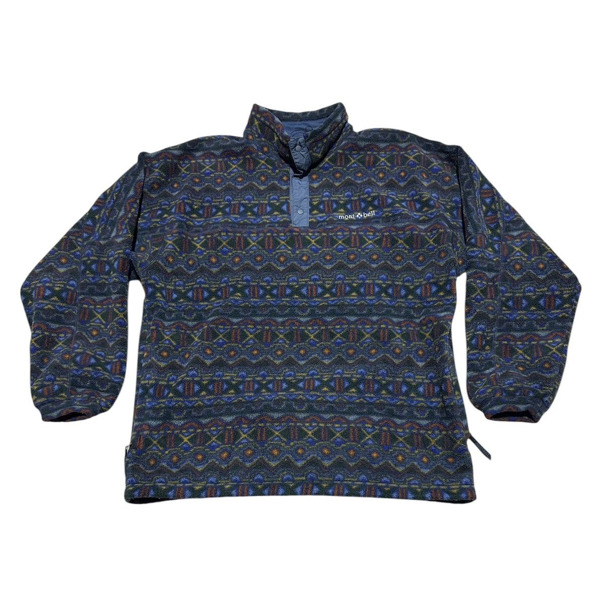 Montbell Montbell soutwest aztest snapbutton sweater Size US L / EU 52-54 / 3 - 1 Thumbnail