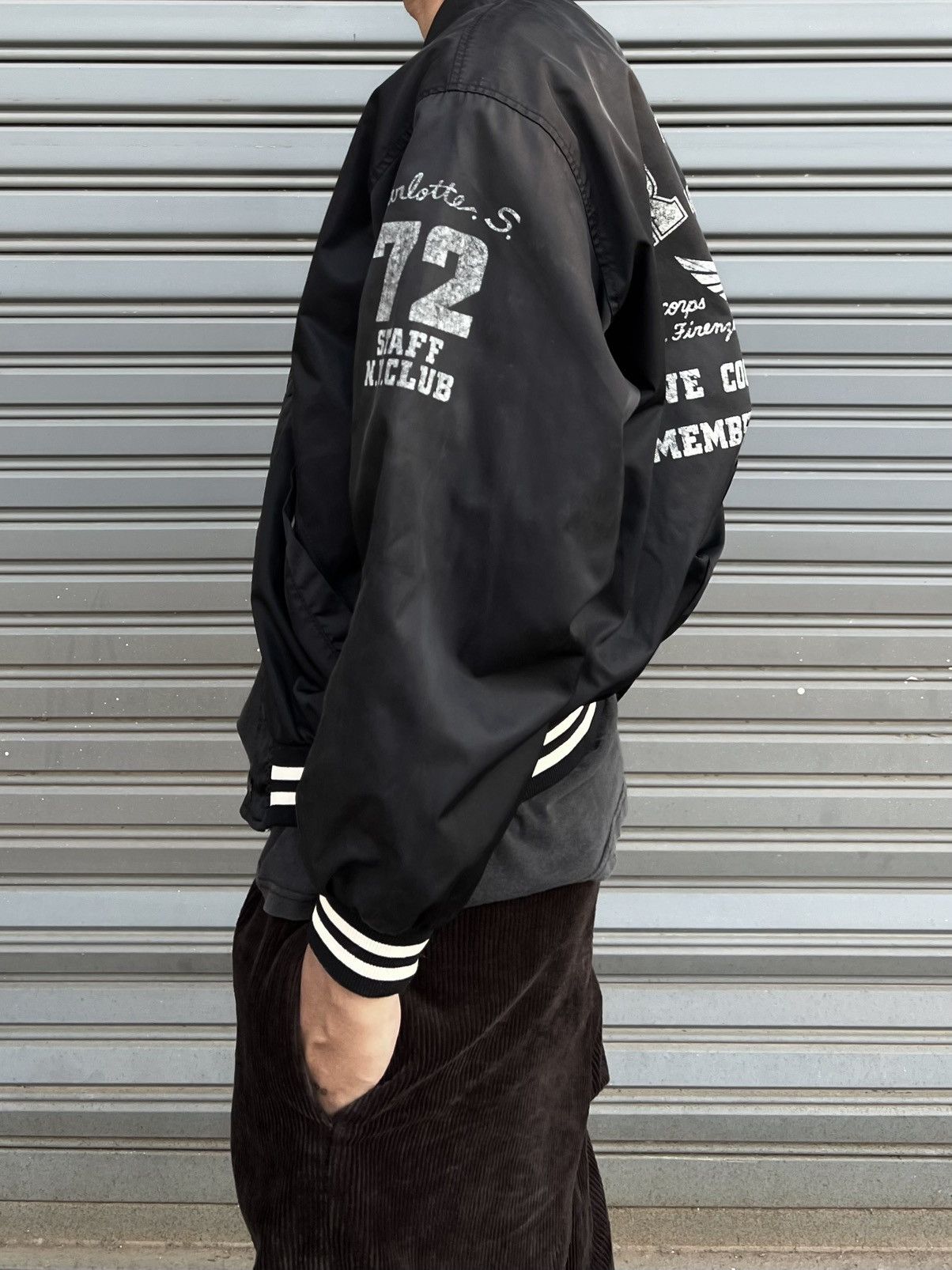 Vintage Vintage 90s Riders Nylon Bomber Jacket Size US M / EU 48-50 / 2 - 7 Thumbnail