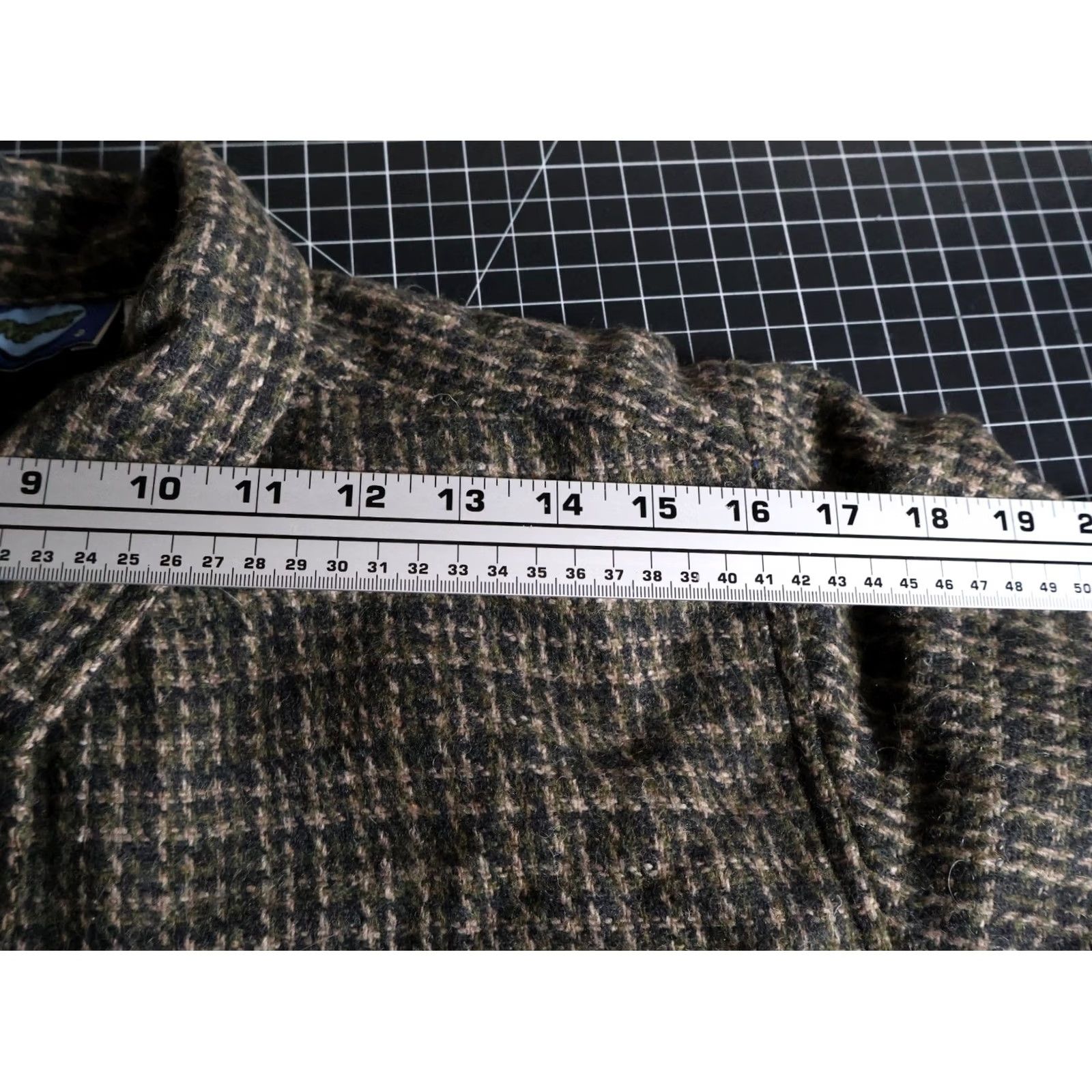 Vintage VINTAGE Overdrive Shirt Jacket Women's M Green Plaid Wool Lined 90s Grunge Shacketбур Size M / US 6-8 / IT 42-44 - 7 Thumbnail