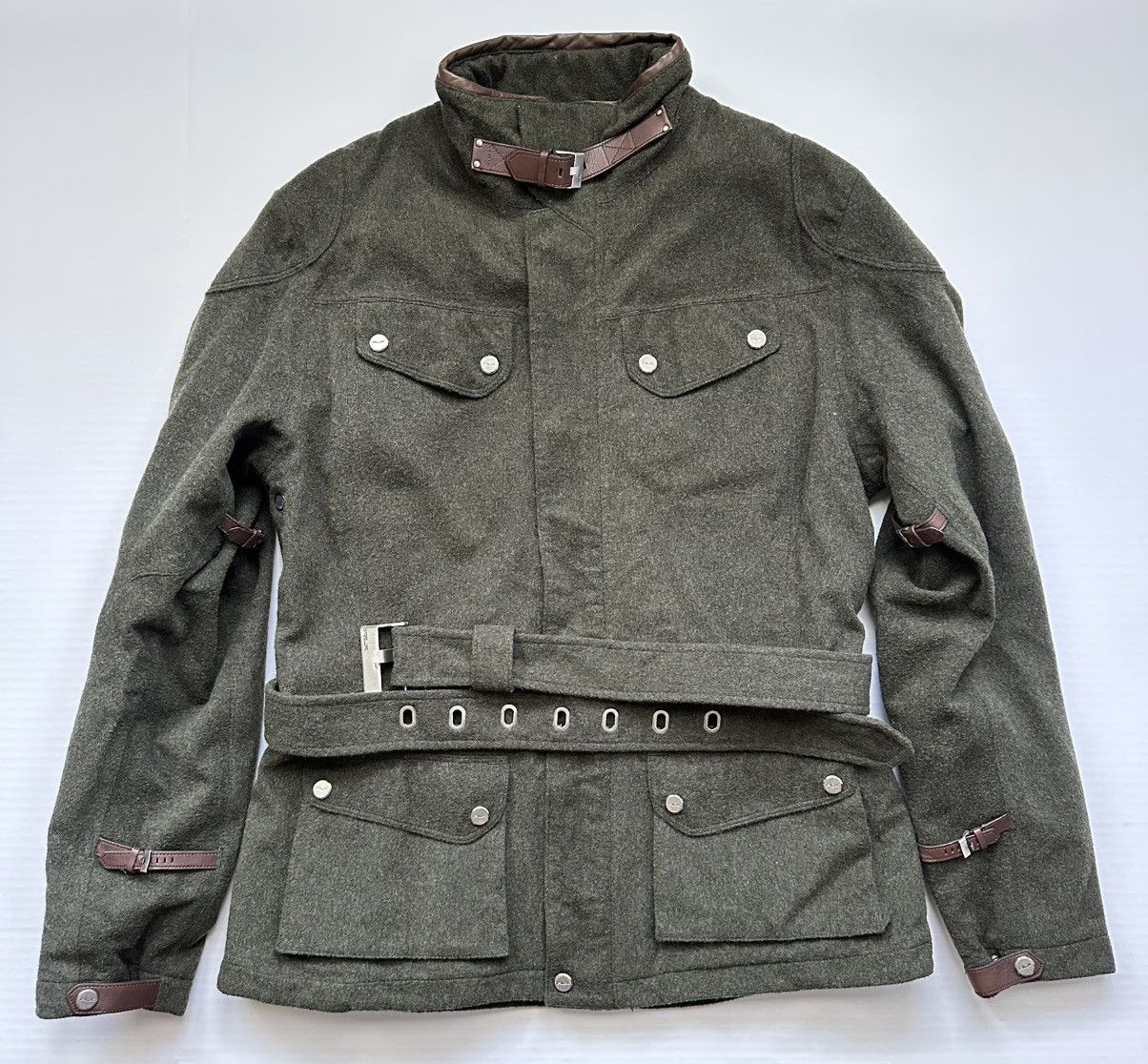 RLX Ralph Lauren Women’s RLX Ralph Lauren Wool Coat Jacket Large Vintage Size L / US 10 / IT 46 - 1 Thumbnail