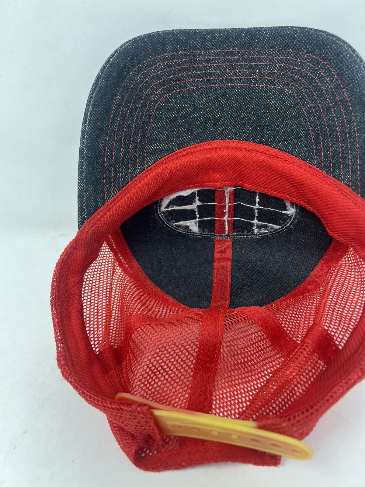 Japanese Brand Winner Motorization Heavy Road Chain Trucker Hat Cap Size ONE SIZE - 9 Thumbnail