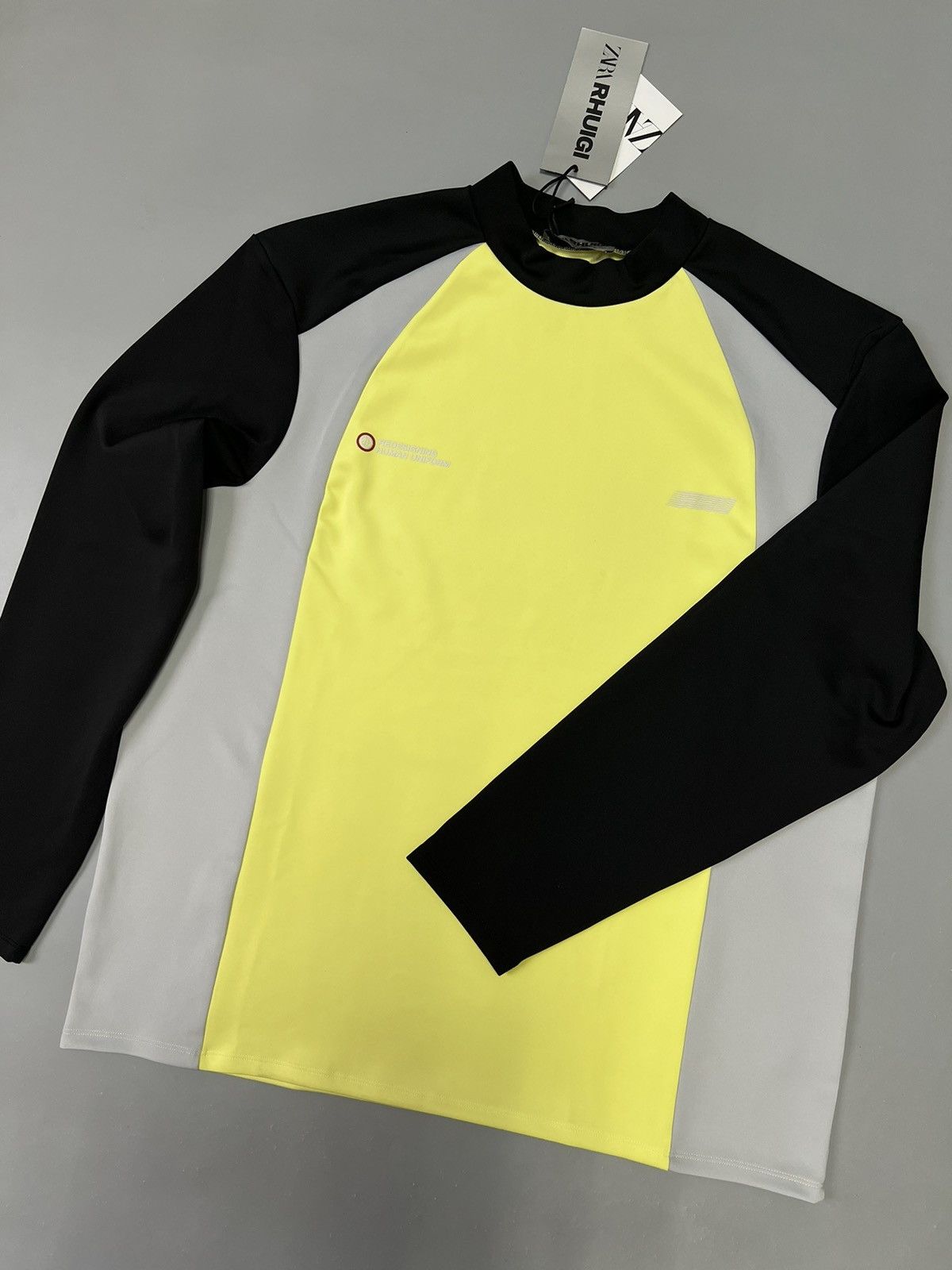 Rhude × Zara RHUDE x Zara NEW Colourblock T-shirt Longsleeve size XL Size US XL / EU 56 / 4 - 1 Thumbnail