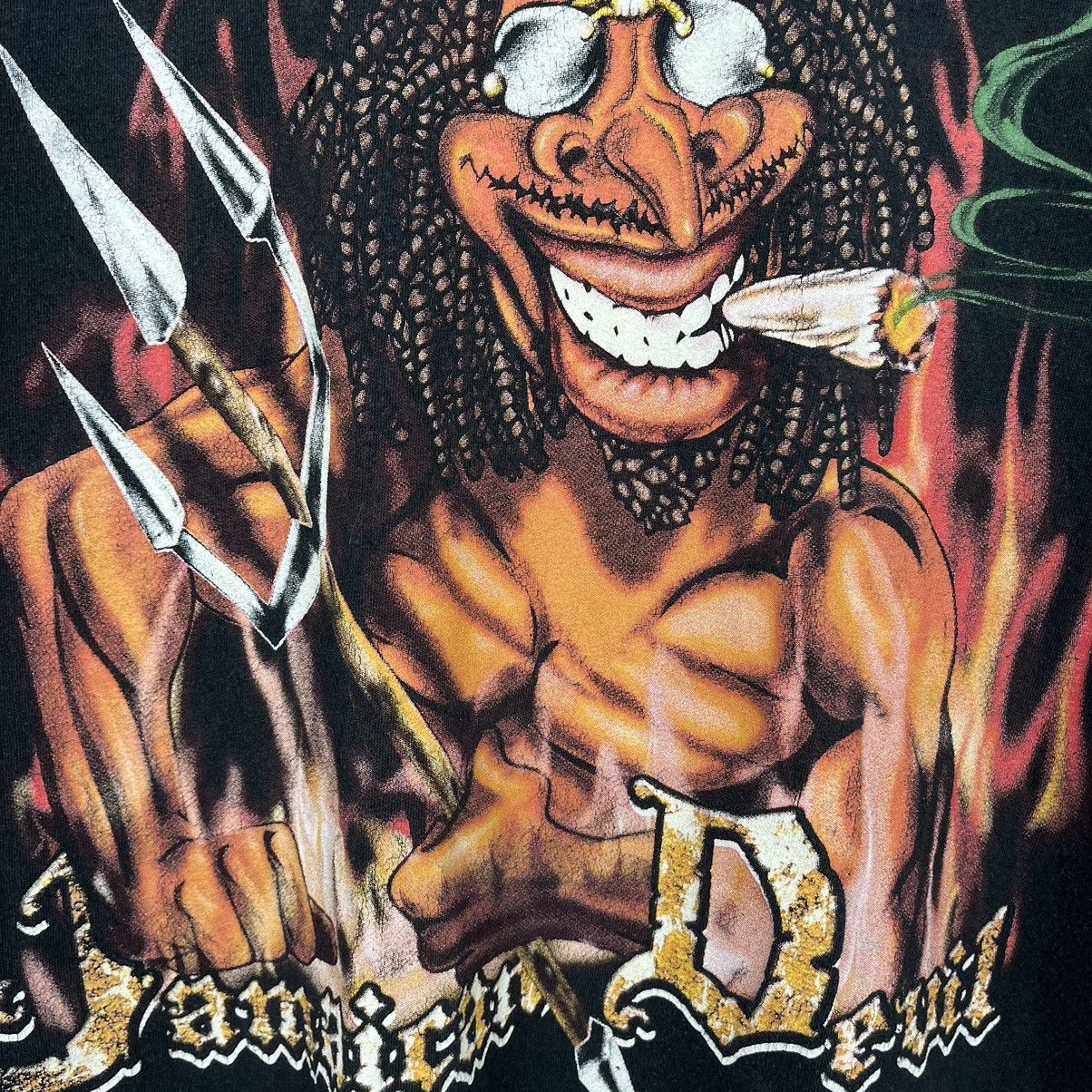 Other Vintage Jamaican Devil 4:20 humor weed faded tee 90’s Size US L / EU 52-54 / 3 - 15 Thumbnail