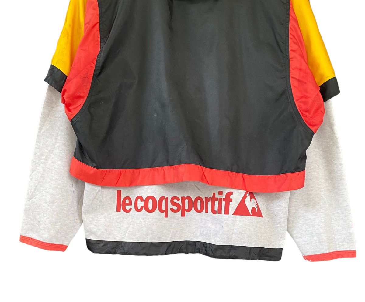 Le Coq Sportif × Vintage Vintage Le Coq Sportif Hoodie Jacket Long Sleeve (L) Size US L / EU 52-54 / 3 - 9 Thumbnail