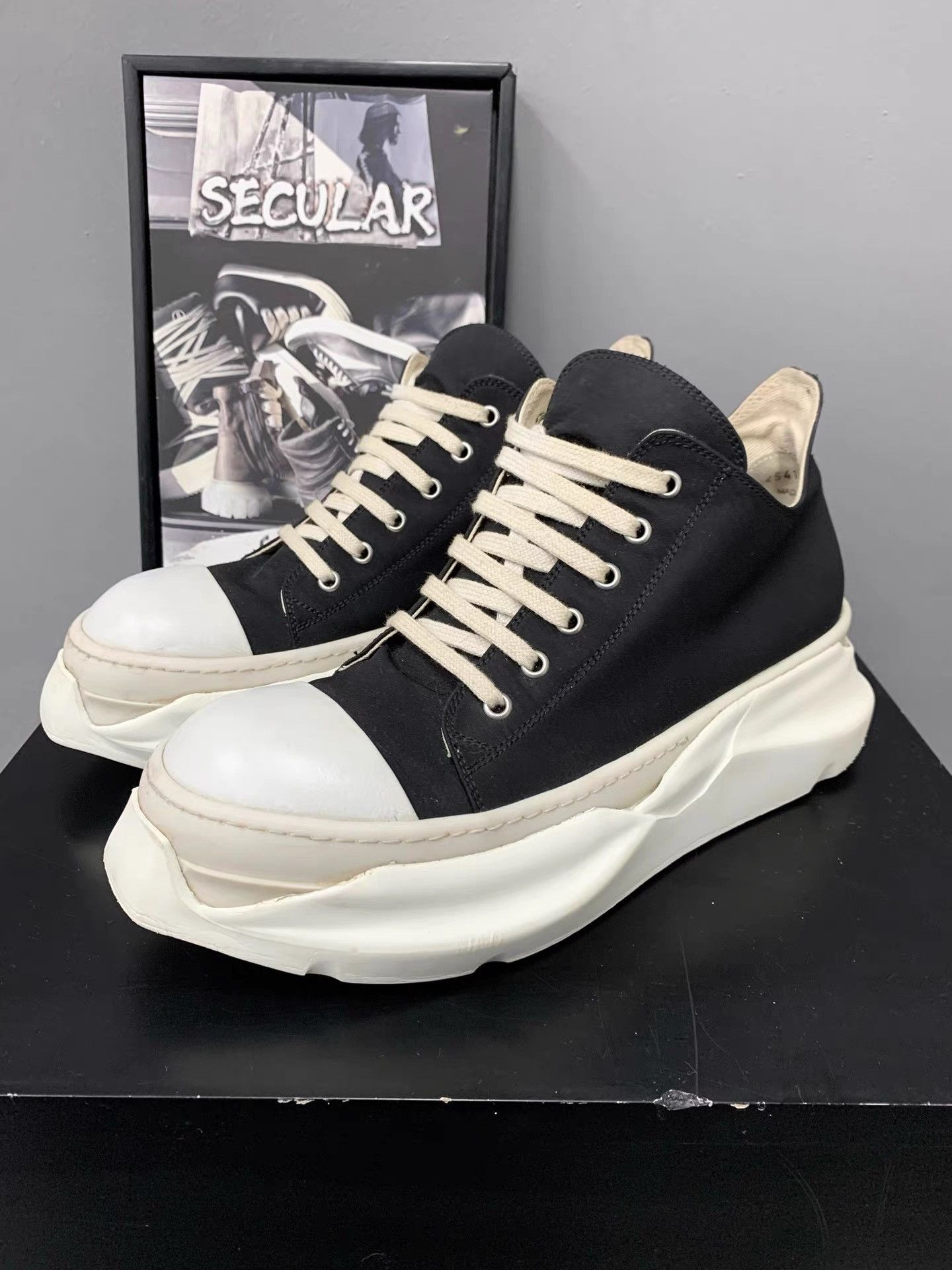 Rick Owens Rick Owens Thick Sole Low-Top Big Converse K34 Size US 10 / EU 43 - 2 Thumbnail