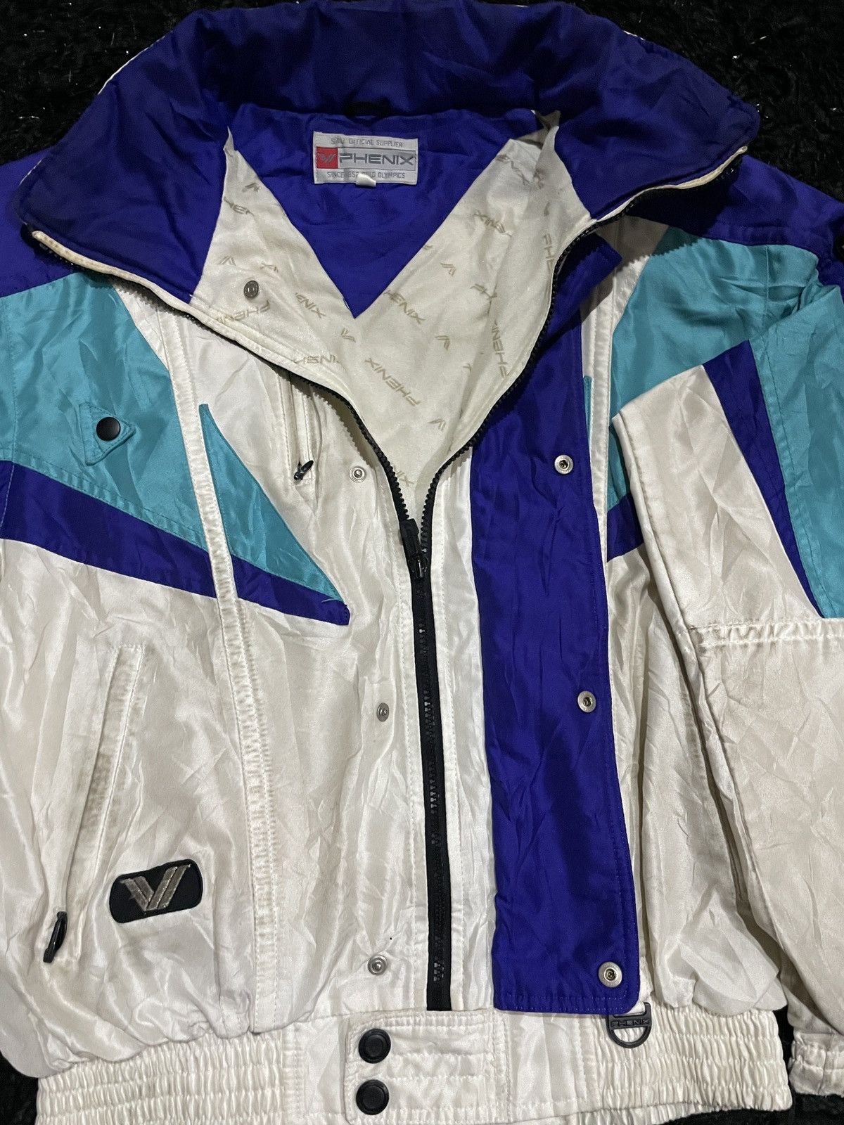Descente × Phenix VINTAGE PHENIX OSLO OLYMPIC CROSS COUNTRY SKIING JACKET L Size US L / EU 52-54 / 3 - 6 Thumbnail