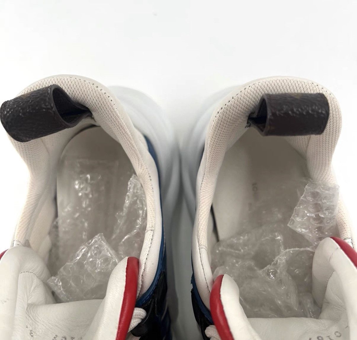 Louis Vuitton Louis Vuitton Classic Blue & Red Colorblock Dad Sneakers K12 Size US 6 / IT 36 - 5 Thumbnail