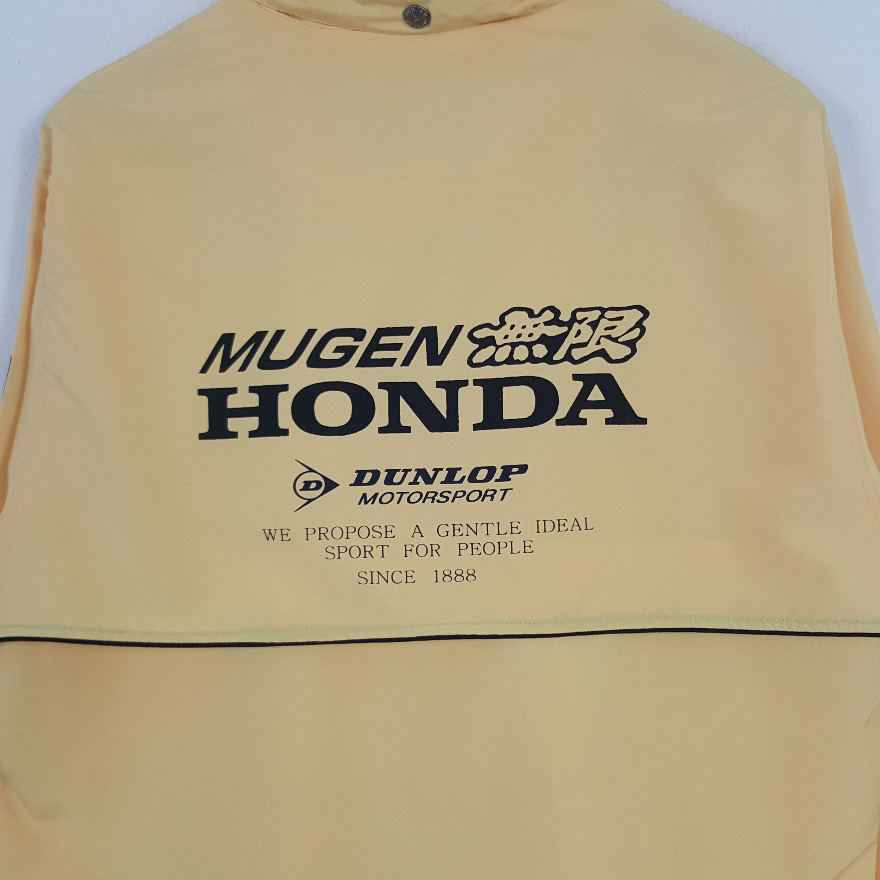 Dunlop × Honda × Vintage Vintage Dunlop X Mugen Honda Japanese Racing Custom Jacket Size US L / EU 52-54 / 3 - 2 Thumbnail