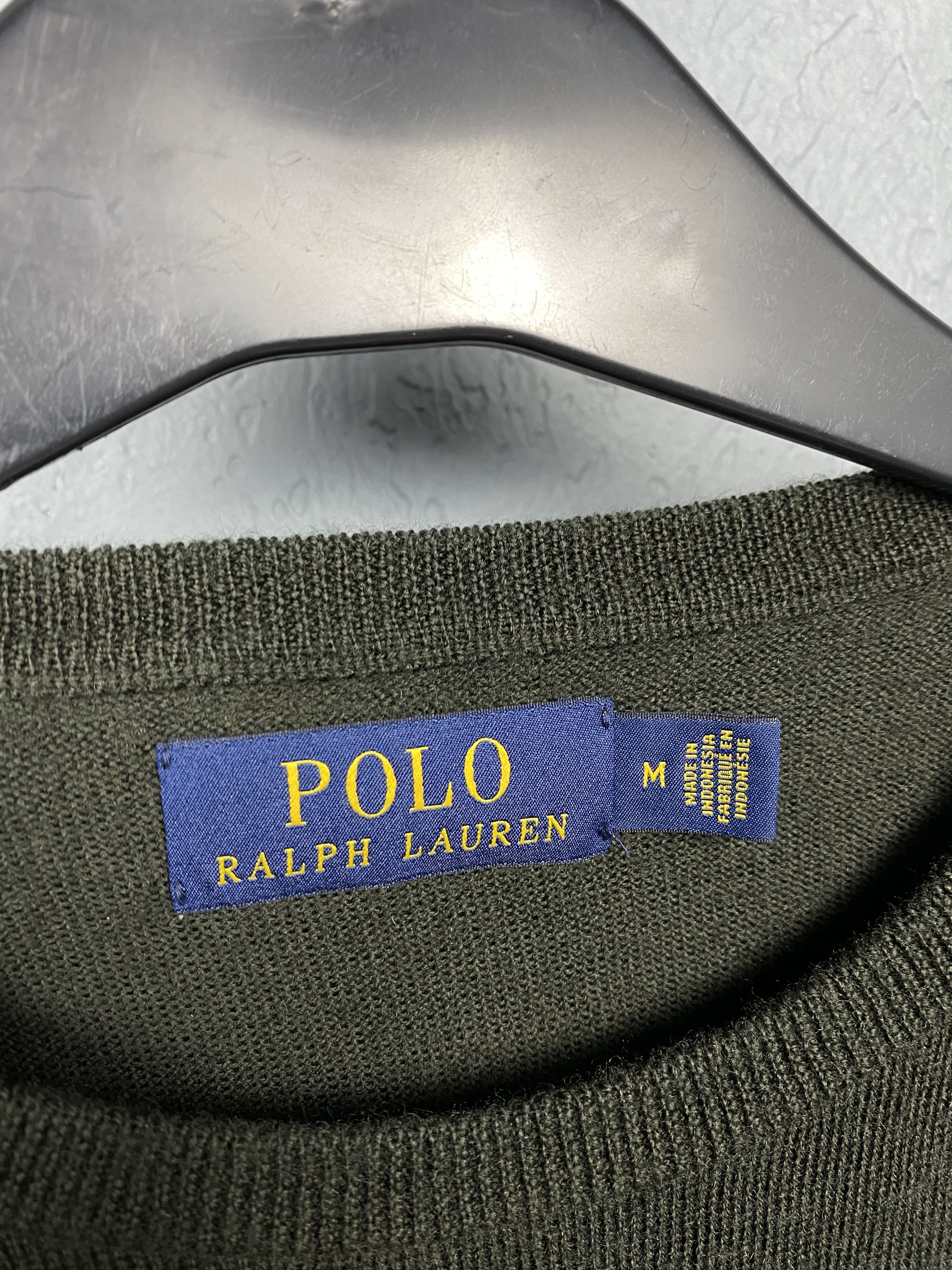 Polo Ralph Lauren Polo Ralph Lauren Mens Crew Neck Merino Wool Knit Sweater Size US M / EU 48-50 / 2 - 4 Thumbnail