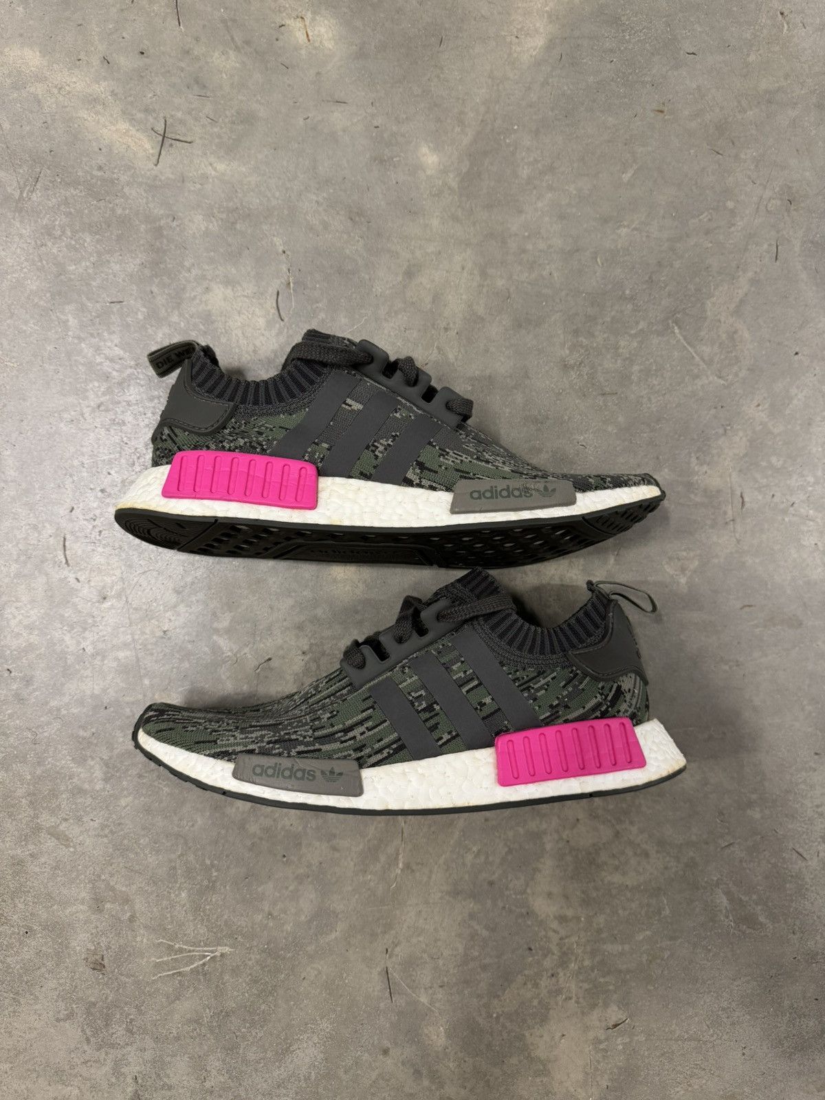 Adidas Adidas NMD R1 PK Ultra Grey Camo Size 10 Size US 10.5 / EU 43-44 - 2 Thumbnail