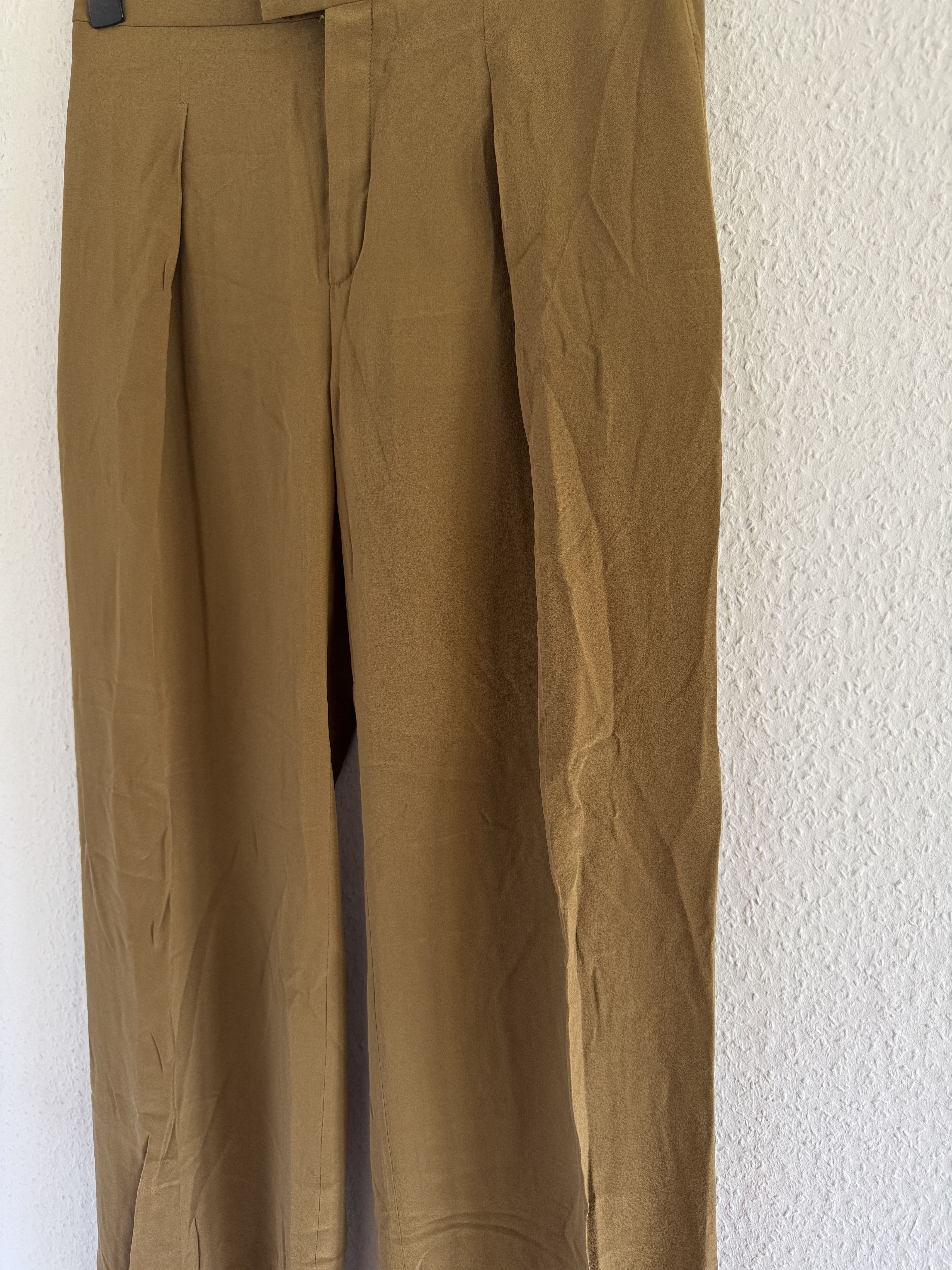 Chloe Beige Tailored Cotton Trousers Size 32" / US 10 / IT 46 - 13 Thumbnail