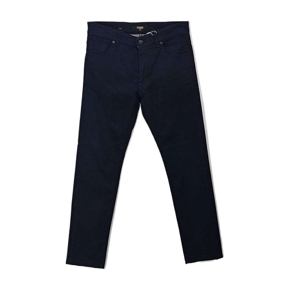 Fendi Fendi Monster Eye Dark Wash Jeans 31 Size US 31 - 1 Thumbnail