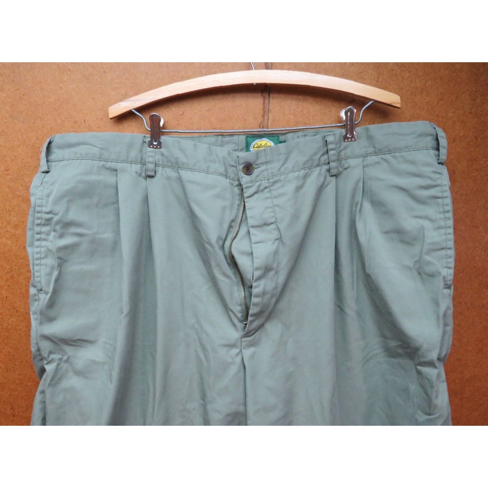 Dickies VINTAGE Dickies Cabela's 46X30 Jeans Men White Striped Relaxed Straight 32 in Inseam Size 46 46 Waist Zipper Size US 30 / EU 46 - 2 Thumbnail