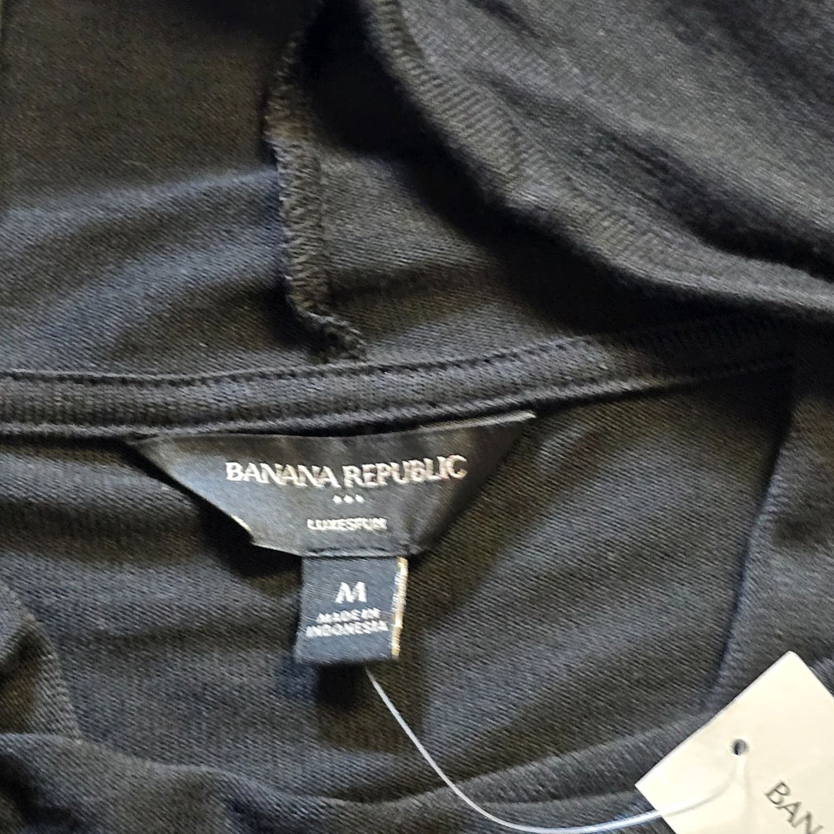 Banana Republic Banana Republic Blouse Women Size M Black Lightweight Cowl Neck Pockets Casual Size M / US 6-8 / IT 42-44 - 4 Thumbnail