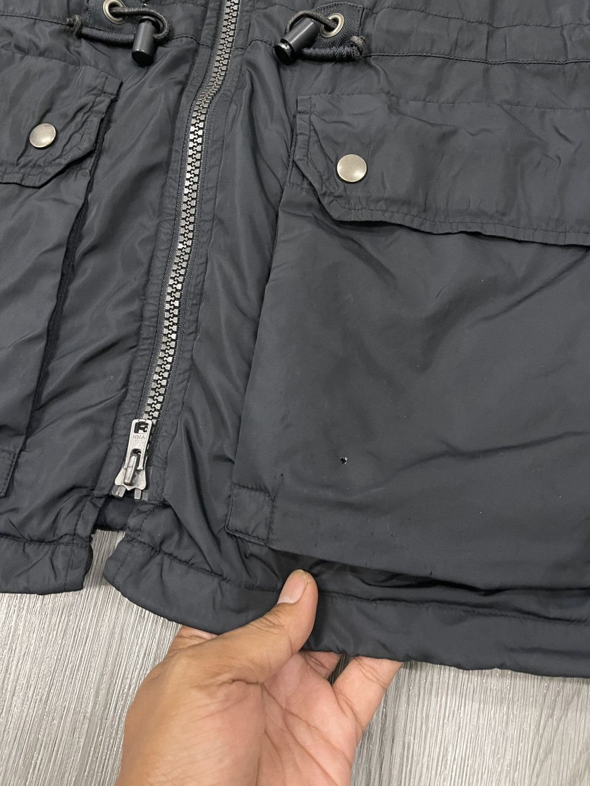 Issey Miyake A/W 1997 Issey Miyake Black Tech Nylon Parka Jacket Size US M / EU 48-50 / 2 - 22 Thumbnail