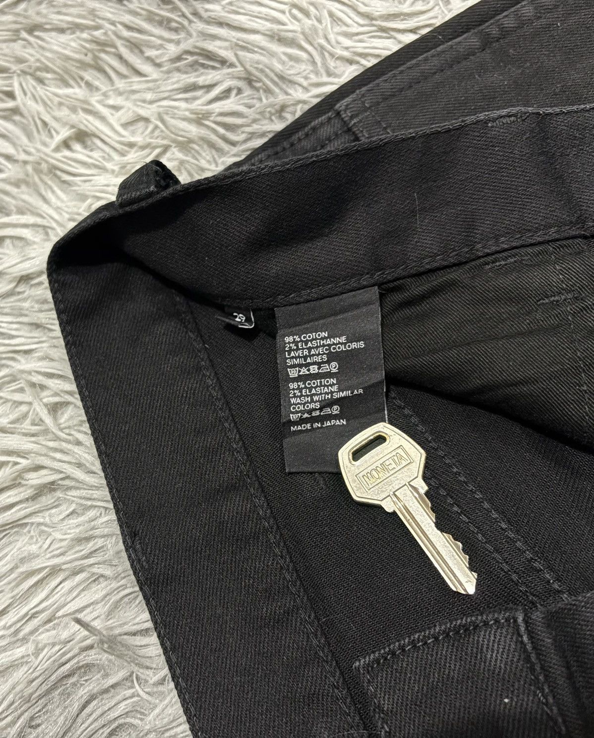 Celine Demin Jeans Black Celeline Paris Size US 29 - 6 Thumbnail