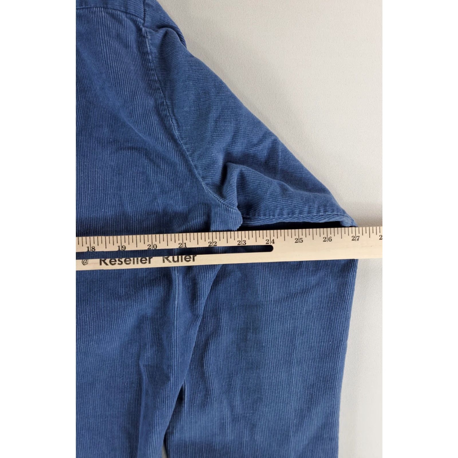 Sears VINTAGE Sears Sportswear Corduroy Button-Up Shirt Long Sleeve Blue Womens L Size L / US 10 / IT 46 - 6 Thumbnail