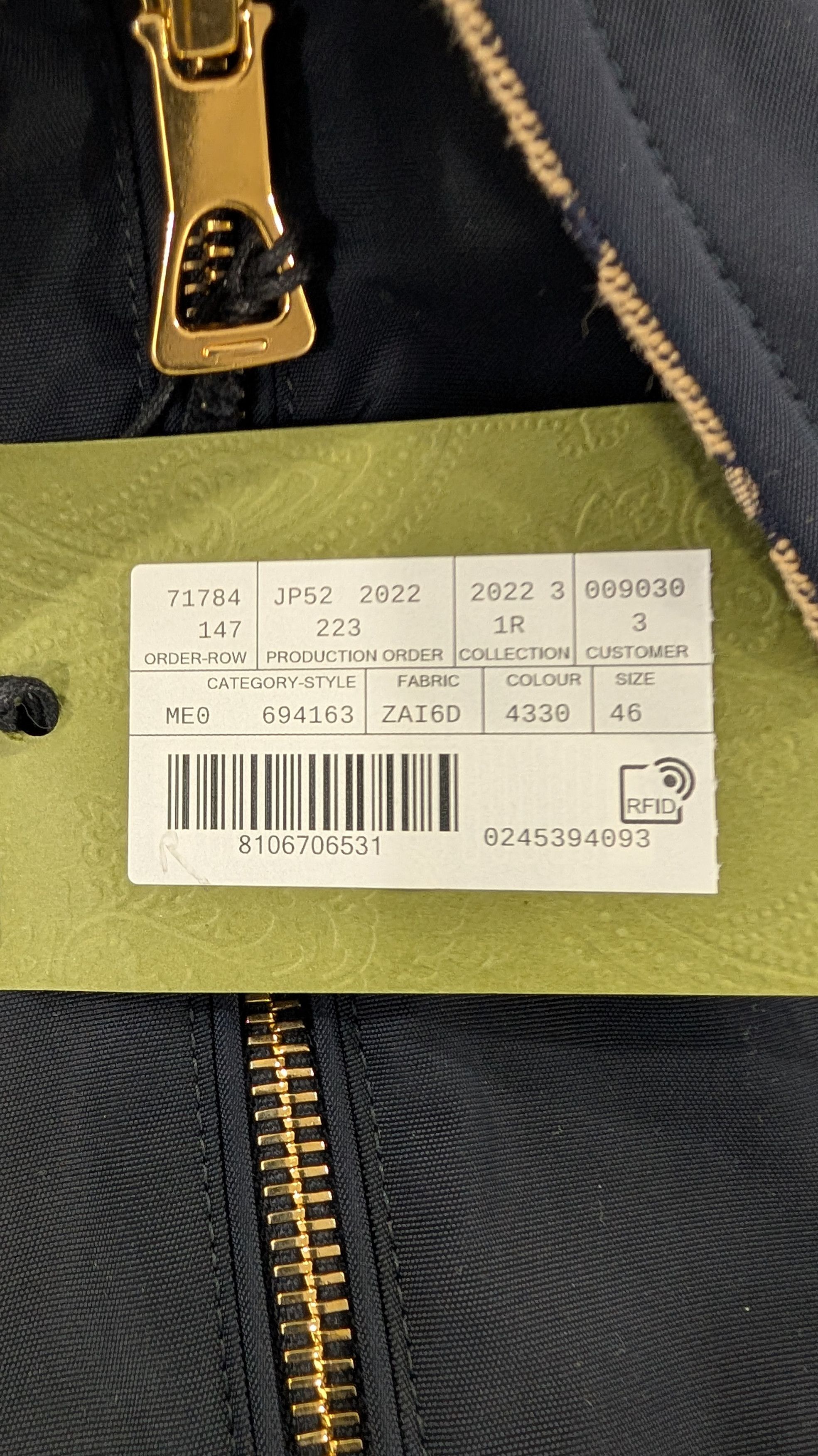 Gucci GUCCI Reversible GG Monogram Jacket Blue Beige Size US S / EU 44-46 / 1 - 13 Thumbnail